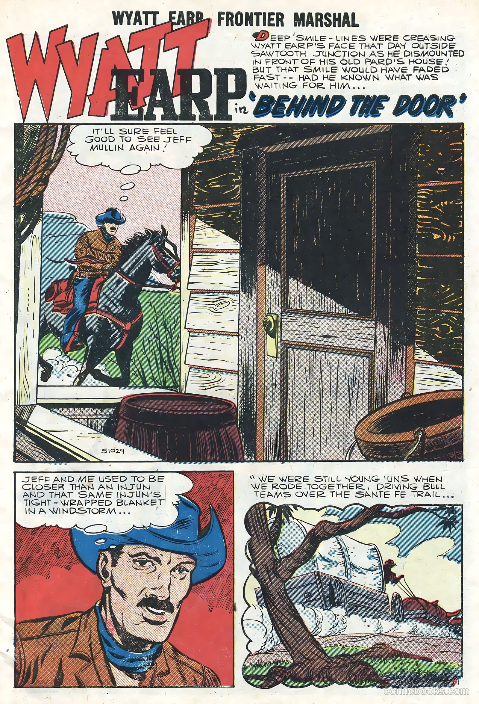Wyatt Earp #15 (1957) — page 3 of 36