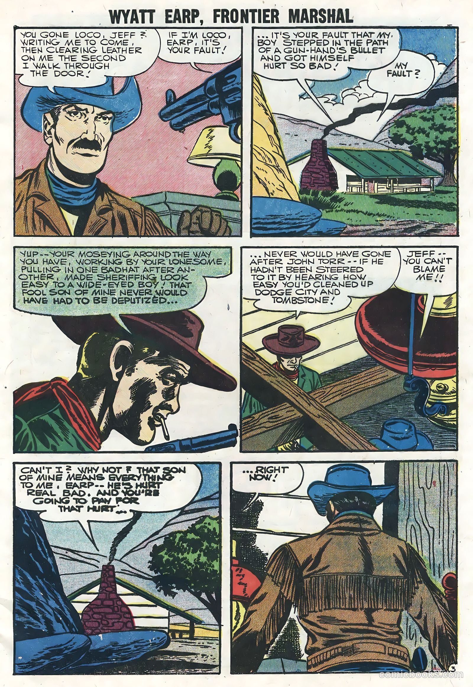 Wyatt Earp #15 (1957) — page 5 of 36