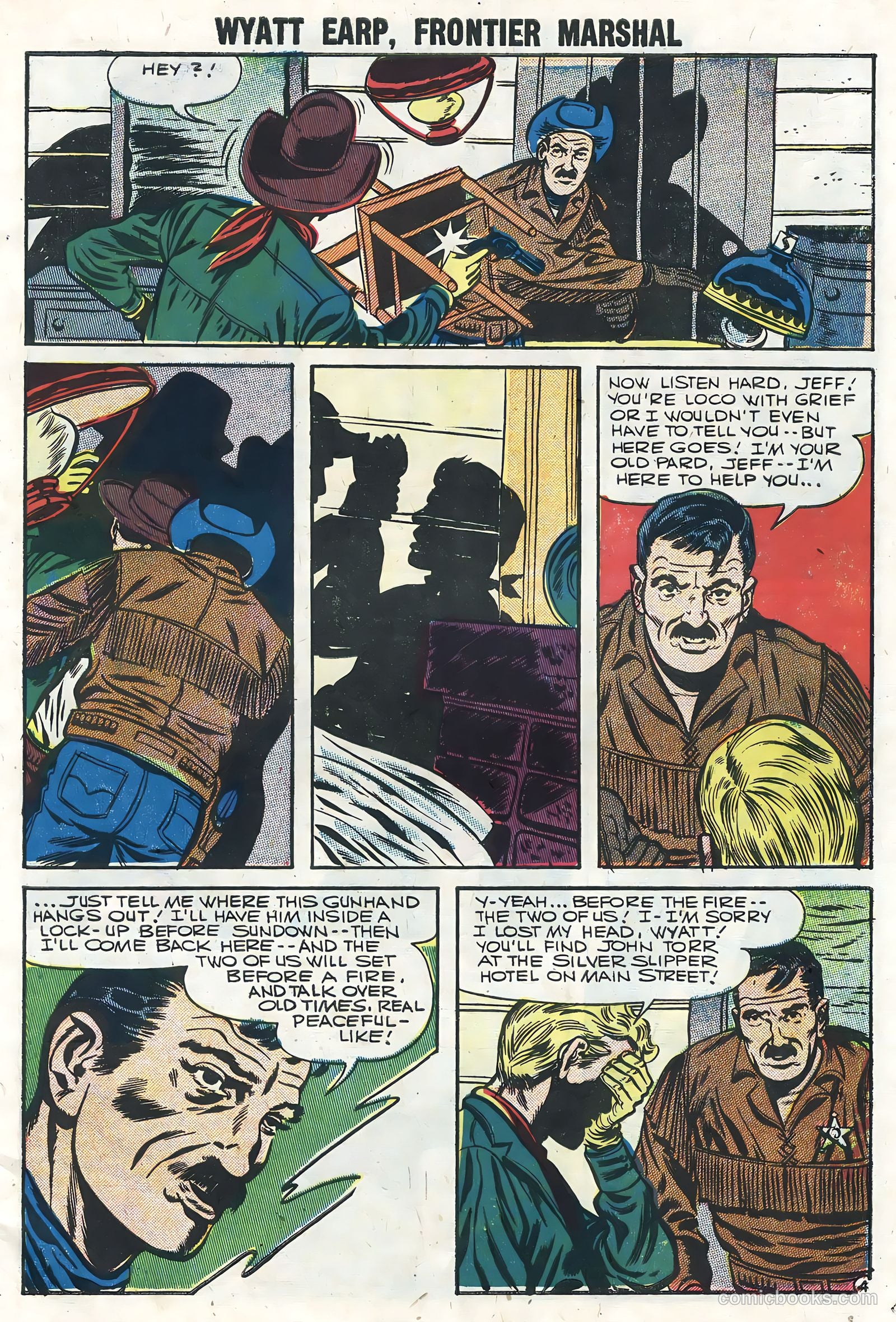 Wyatt Earp #15 (1957) — page 7 of 36