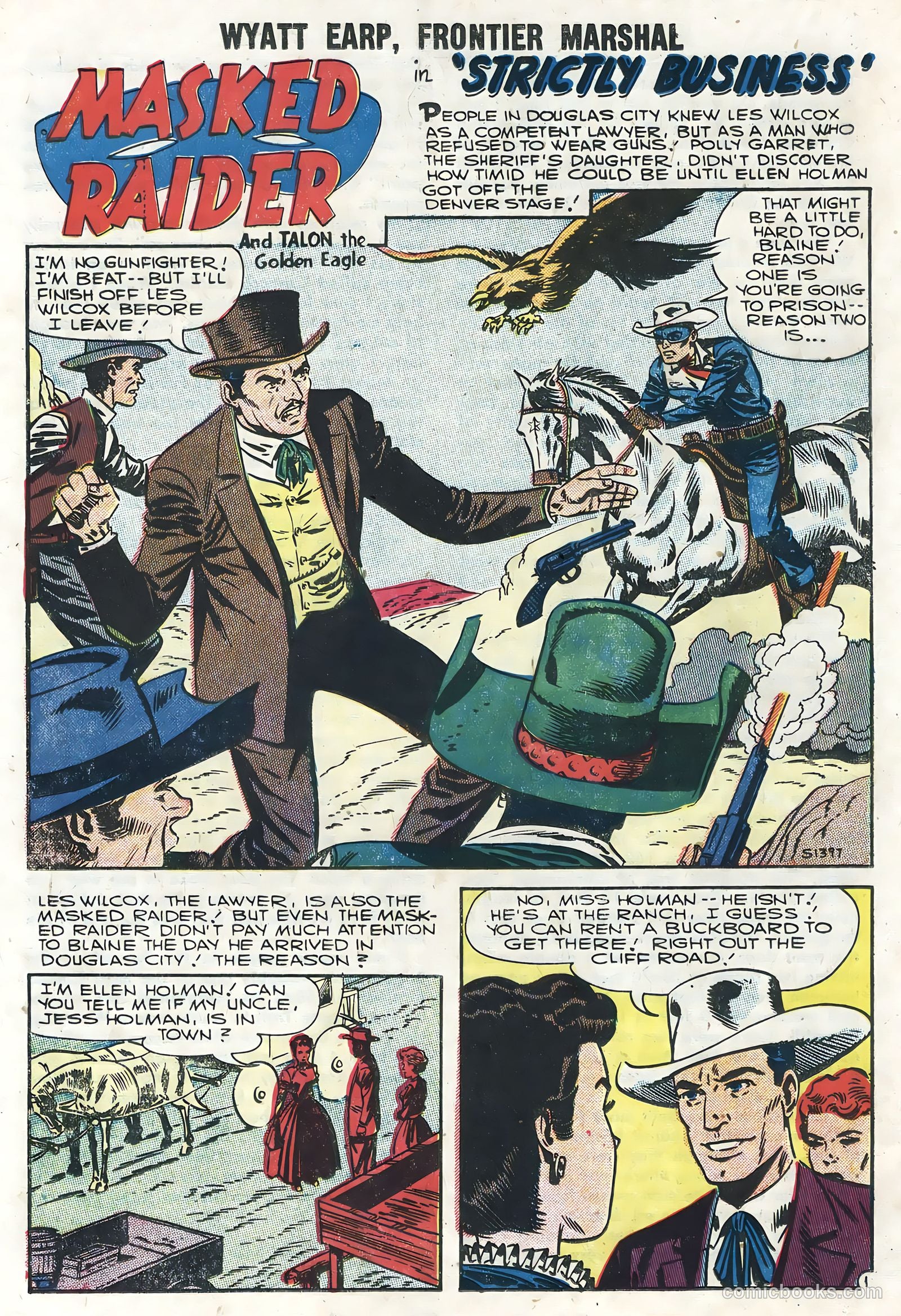 Wyatt Earp #15 (1957) — page 18 of 36