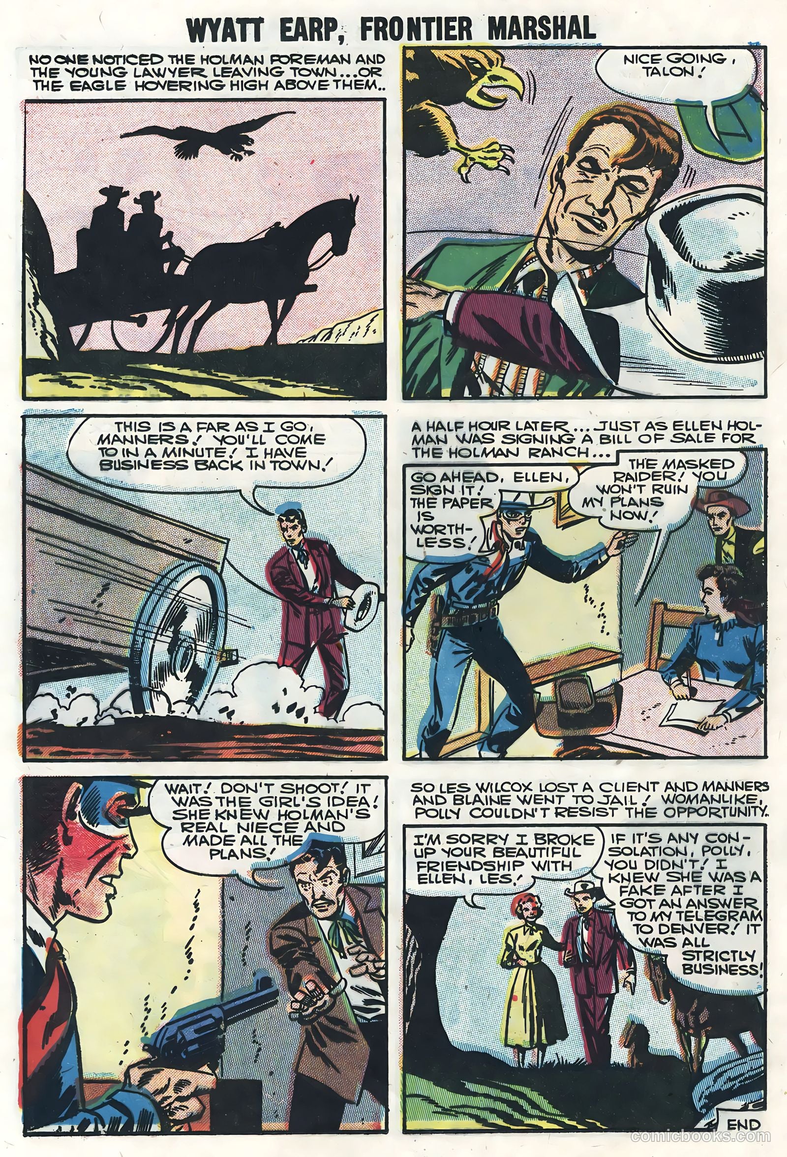 Wyatt Earp #15 (1957) — page 24 of 36