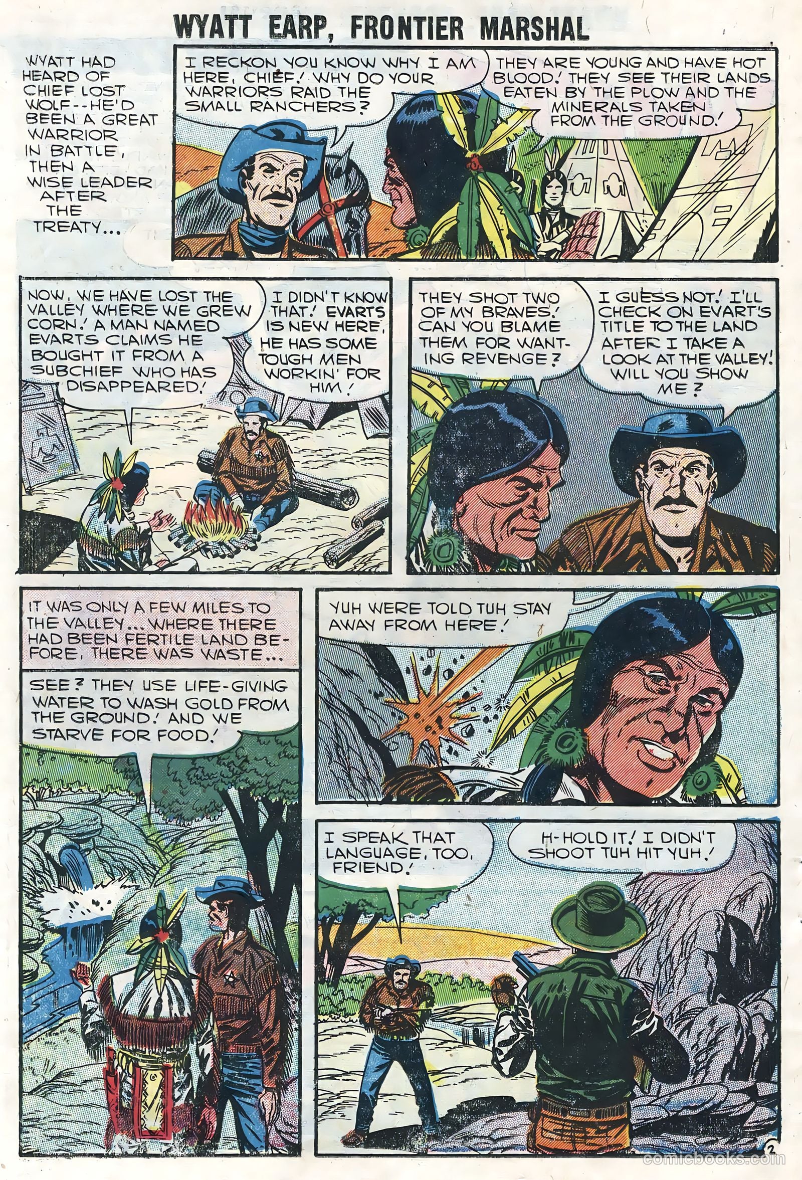 Wyatt Earp #15 (1957) — page 26 of 36