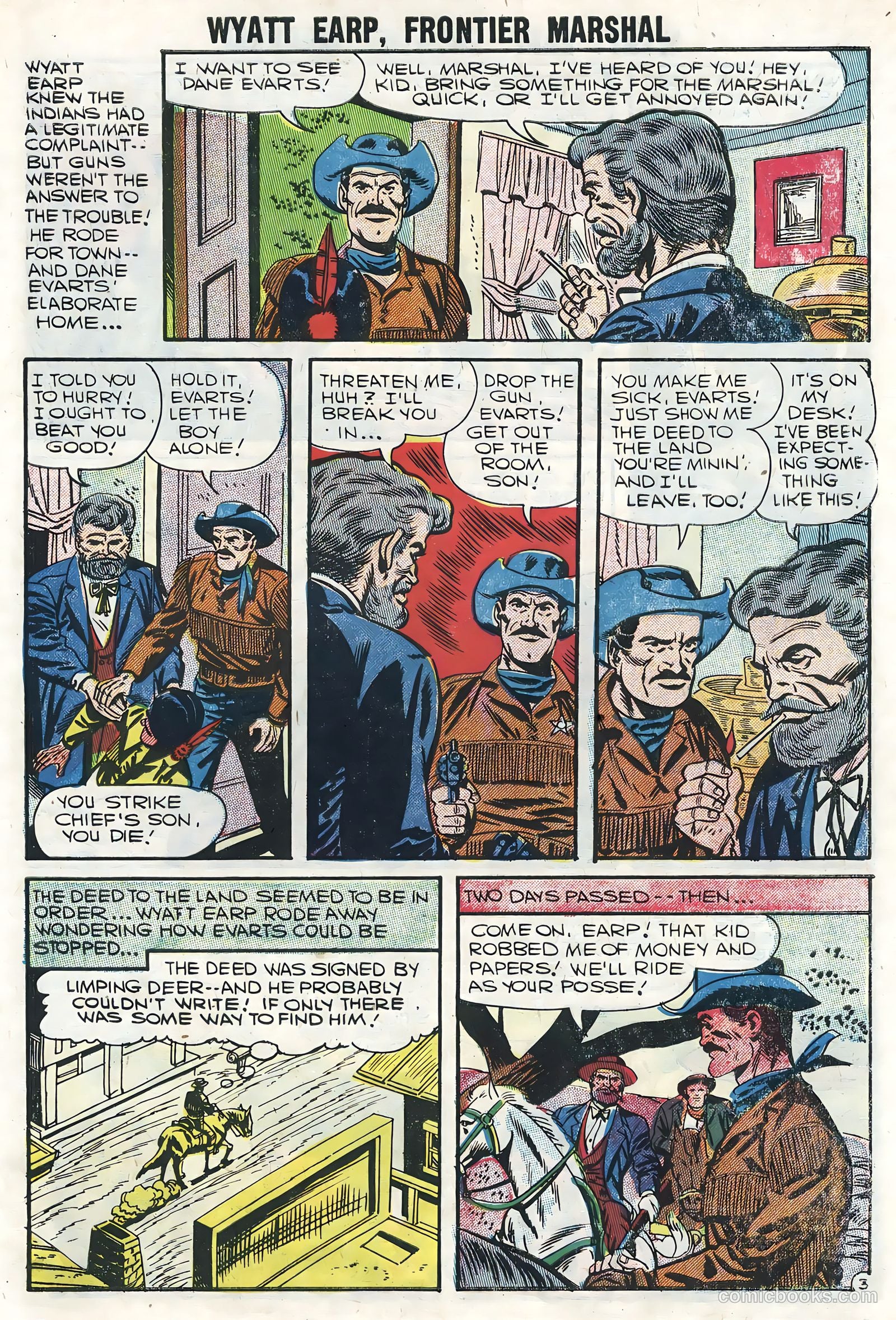 Wyatt Earp #15 (1957) — page 27 of 36