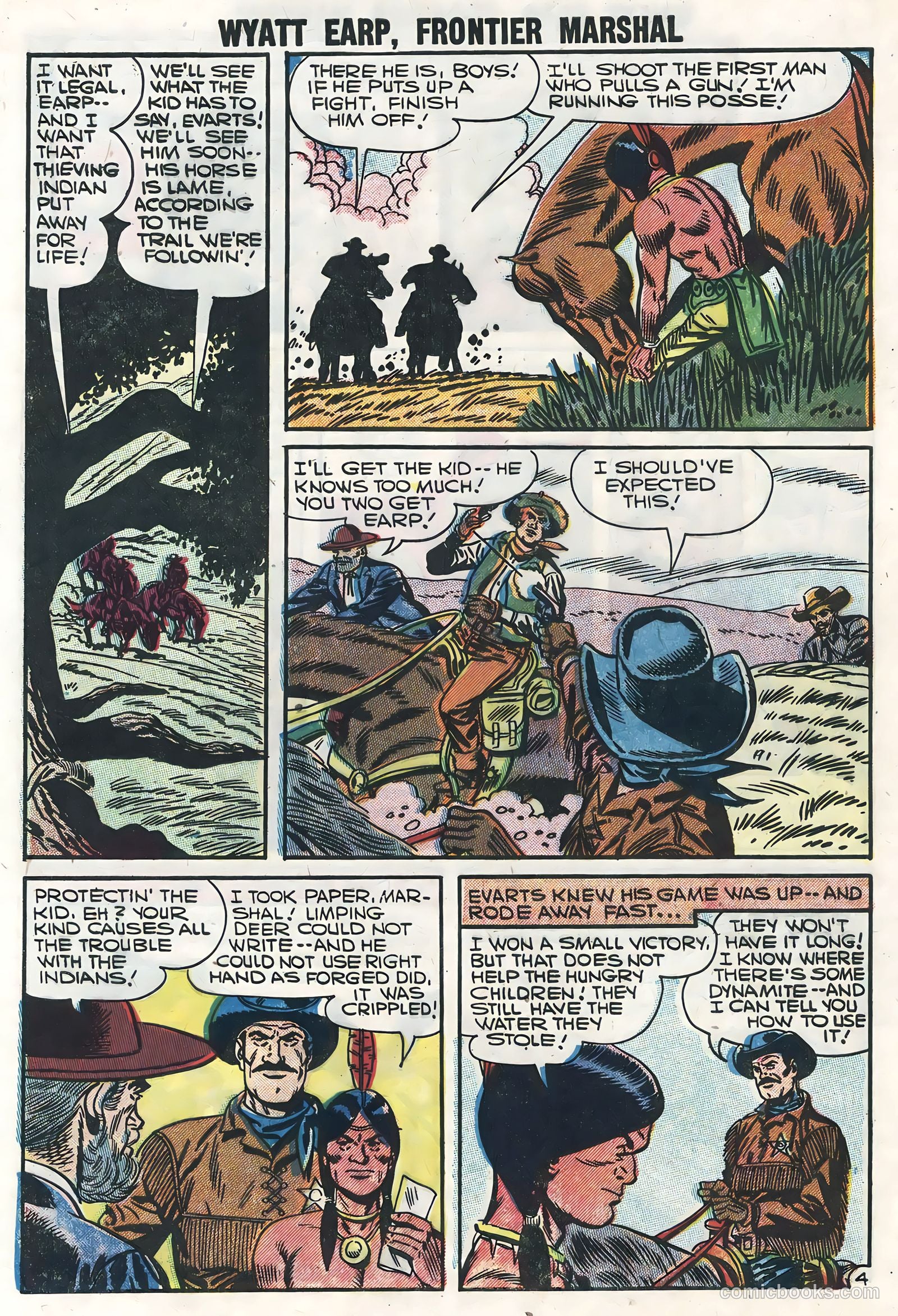 Wyatt Earp #15 (1957) — page 28 of 36