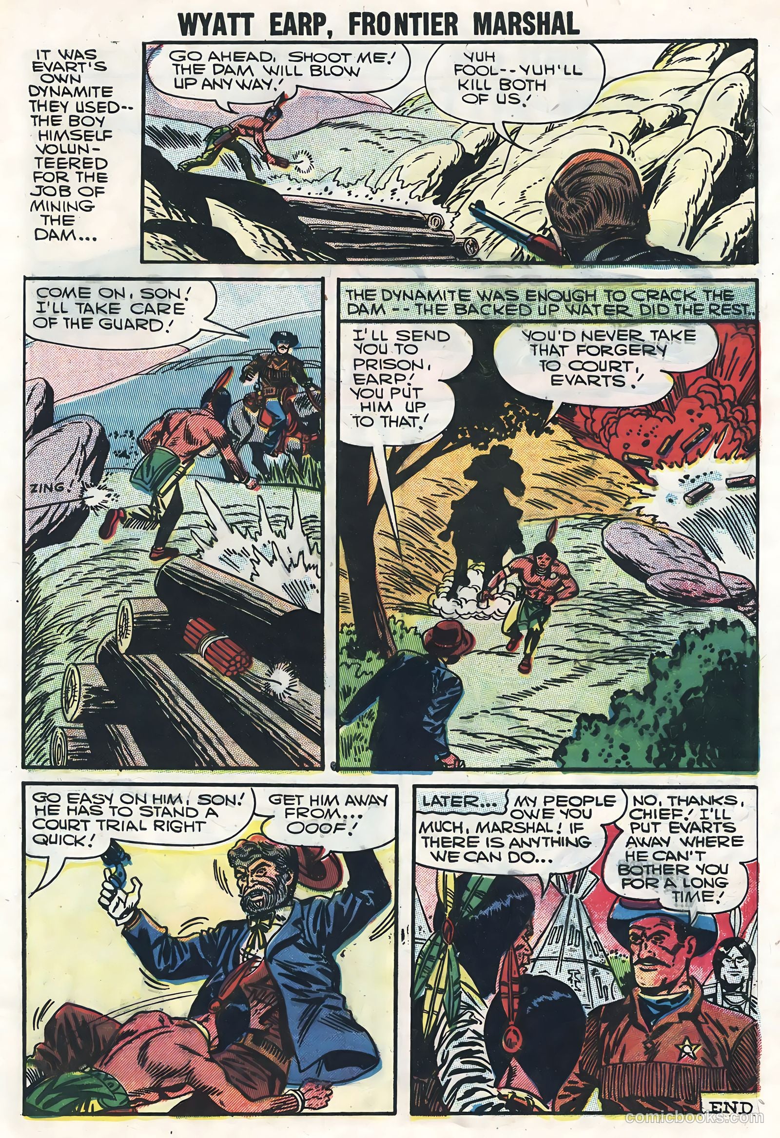Wyatt Earp #15 (1957) — page 29 of 36