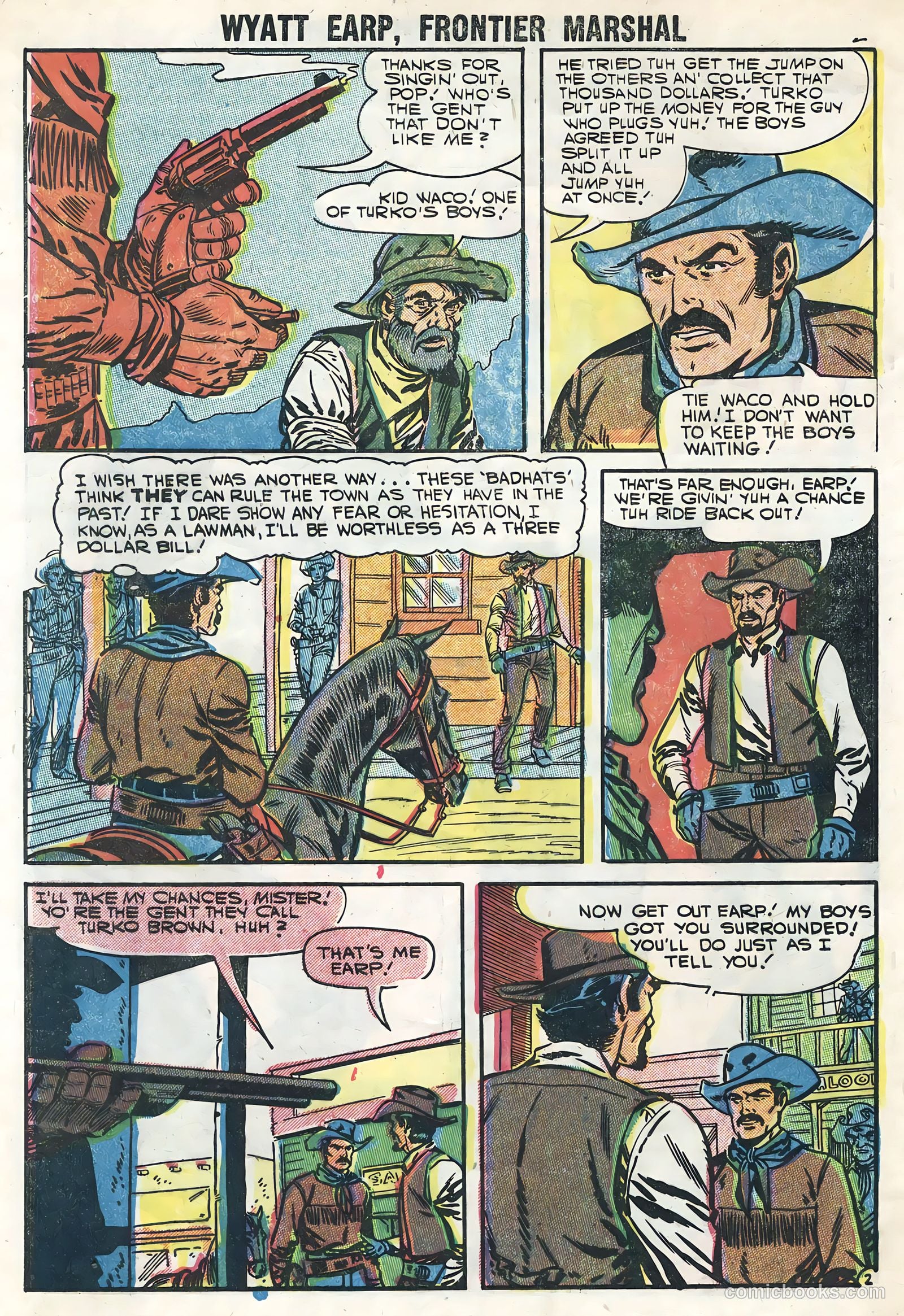 Wyatt Earp #16 (1957) — page 4 of 36