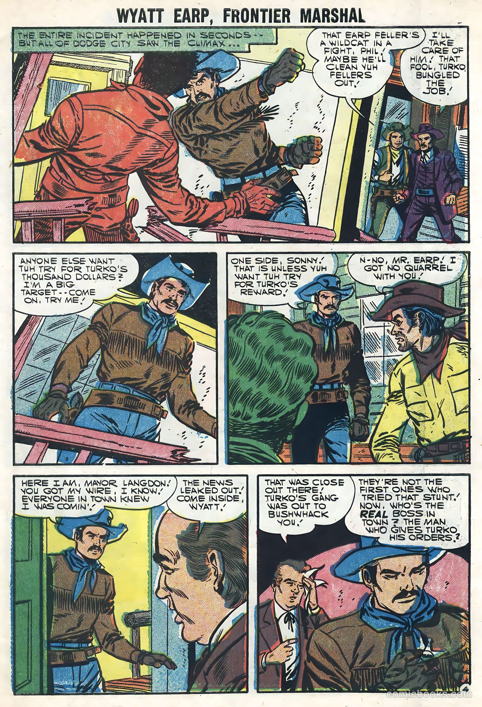 Wyatt Earp #16 (1957) — page 7 of 36