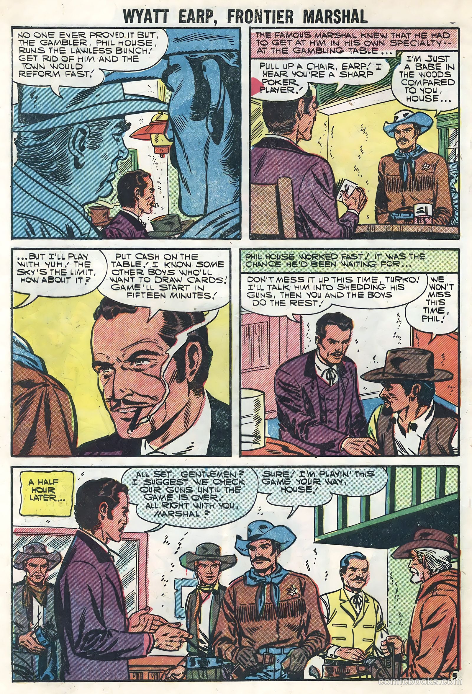 Wyatt Earp #16 (1957) — page 8 of 36