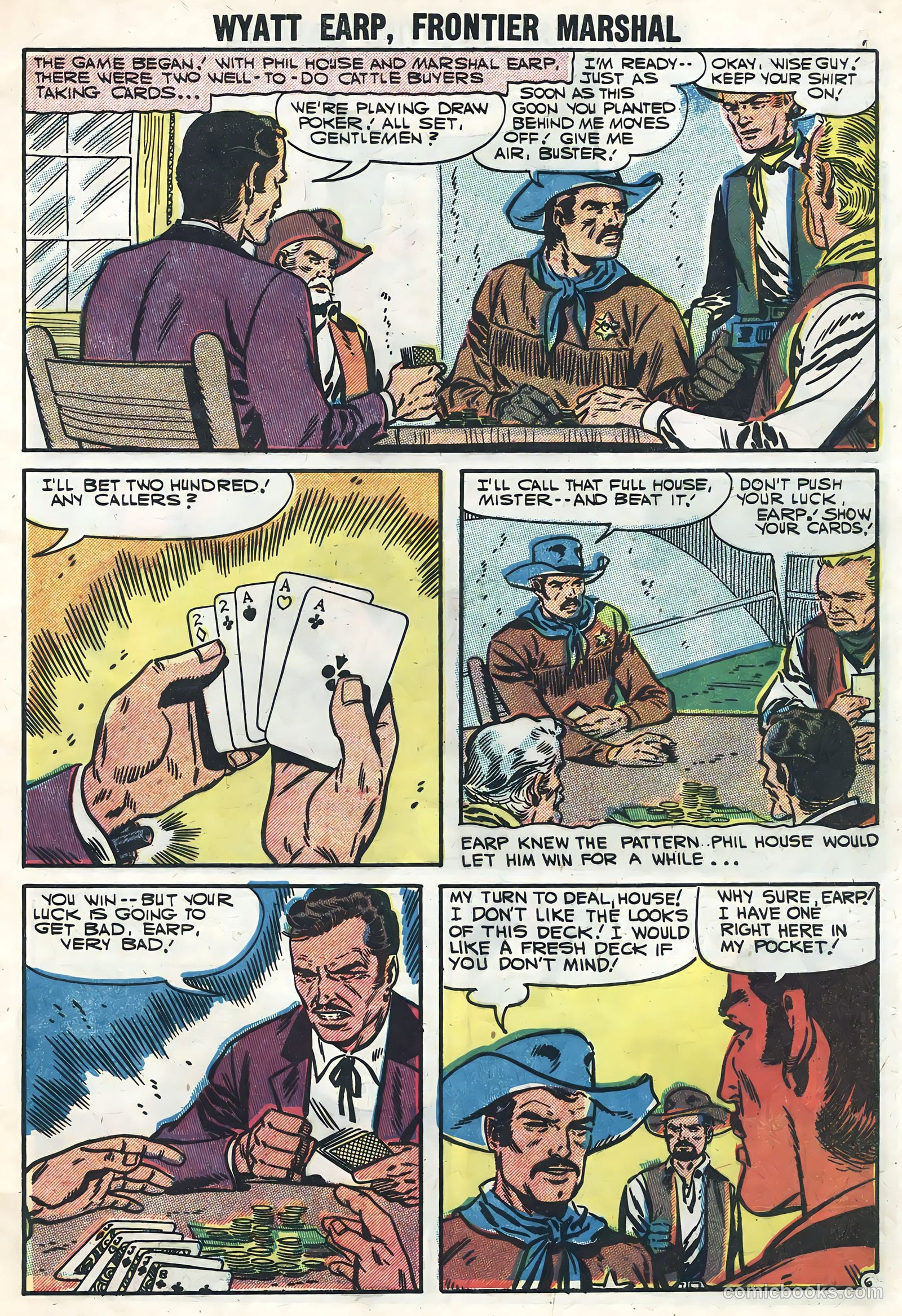 Wyatt Earp #16 (1957) — page 9 of 36