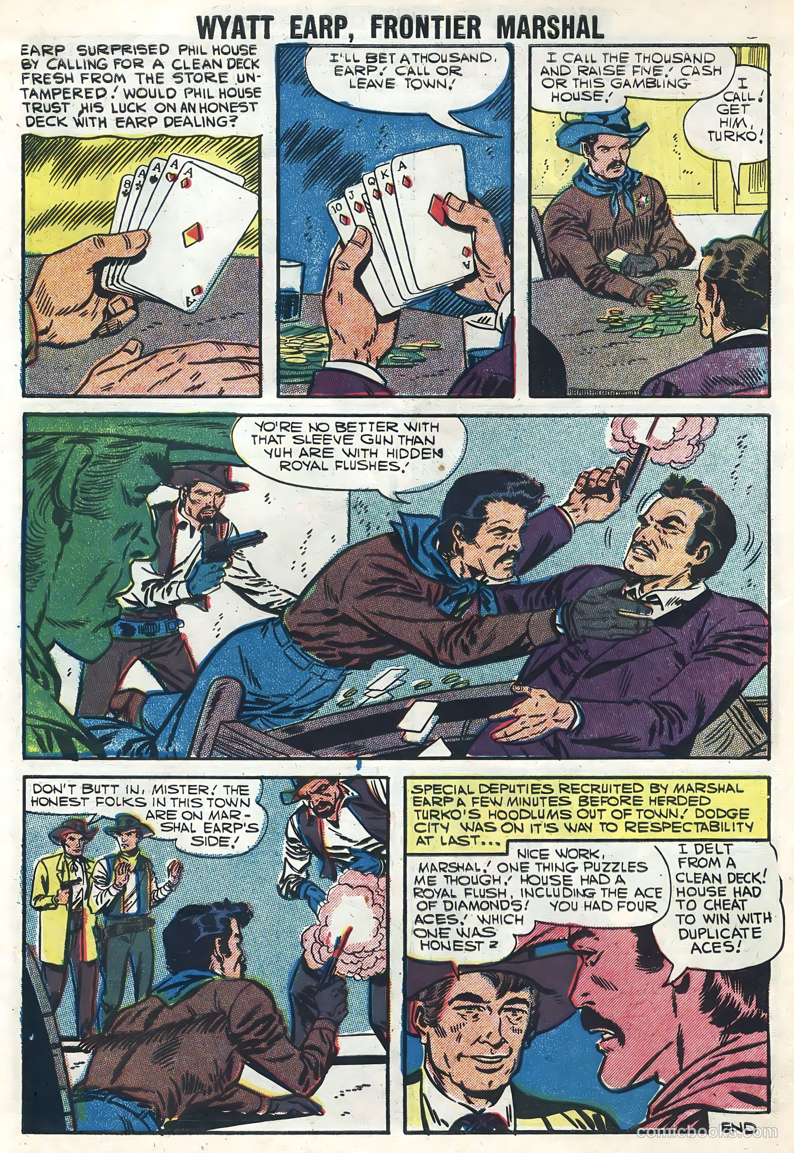 Wyatt Earp #16 (1957) — page 10 of 36