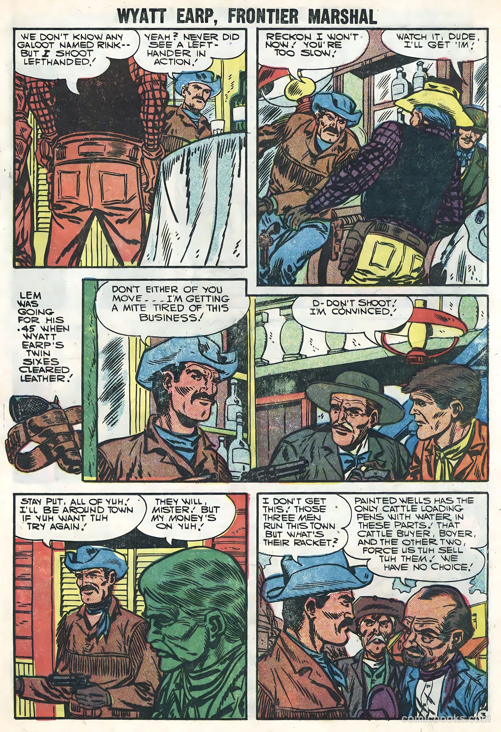 Wyatt Earp #16 (1957) — page 13 of 36