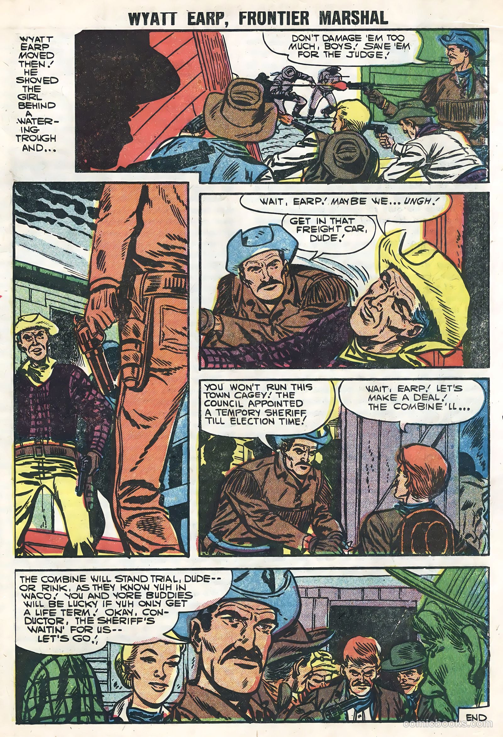 Wyatt Earp #16 (1957) — page 17 of 36