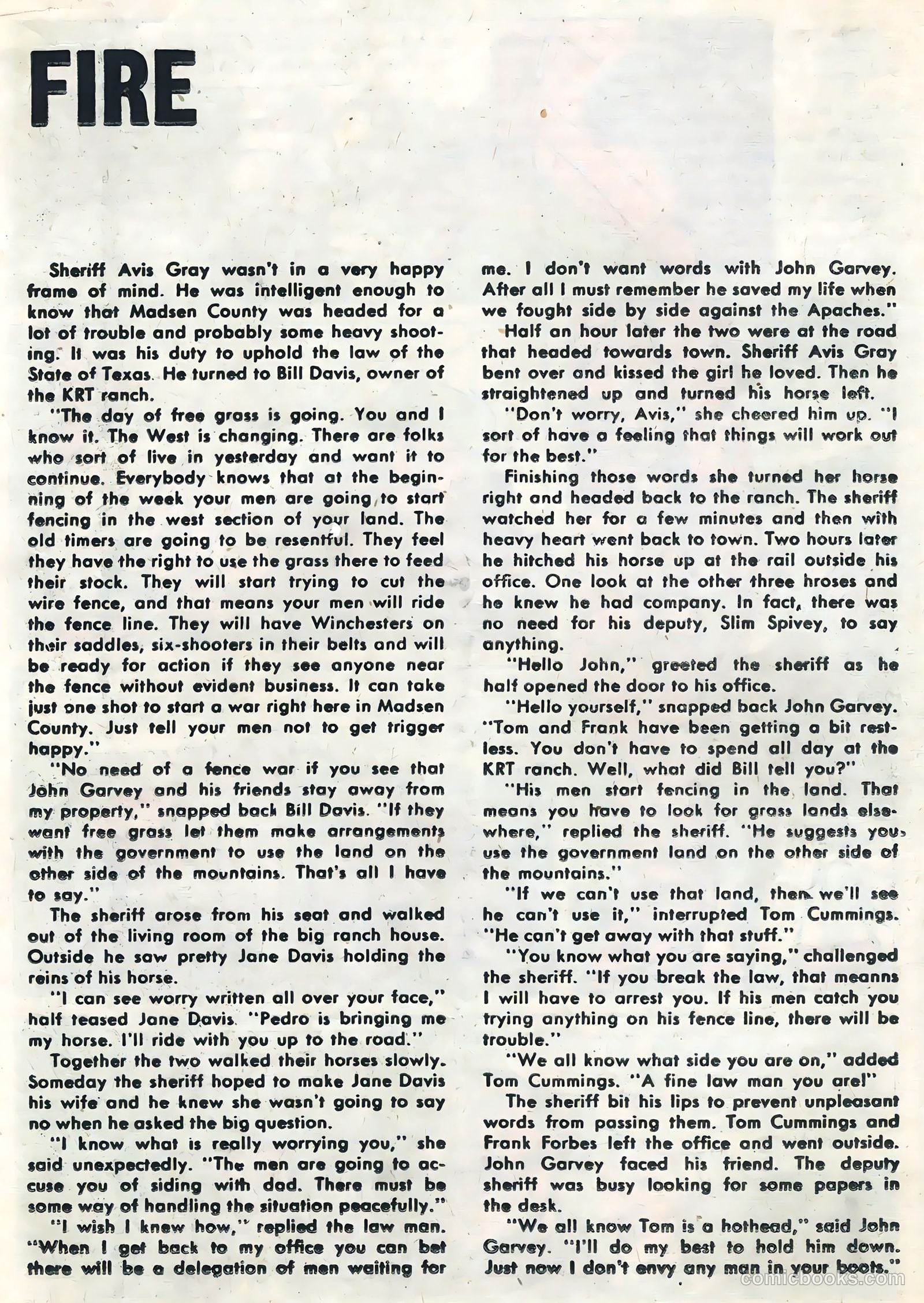 Wyatt Earp #16 (1957) — page 18 of 36