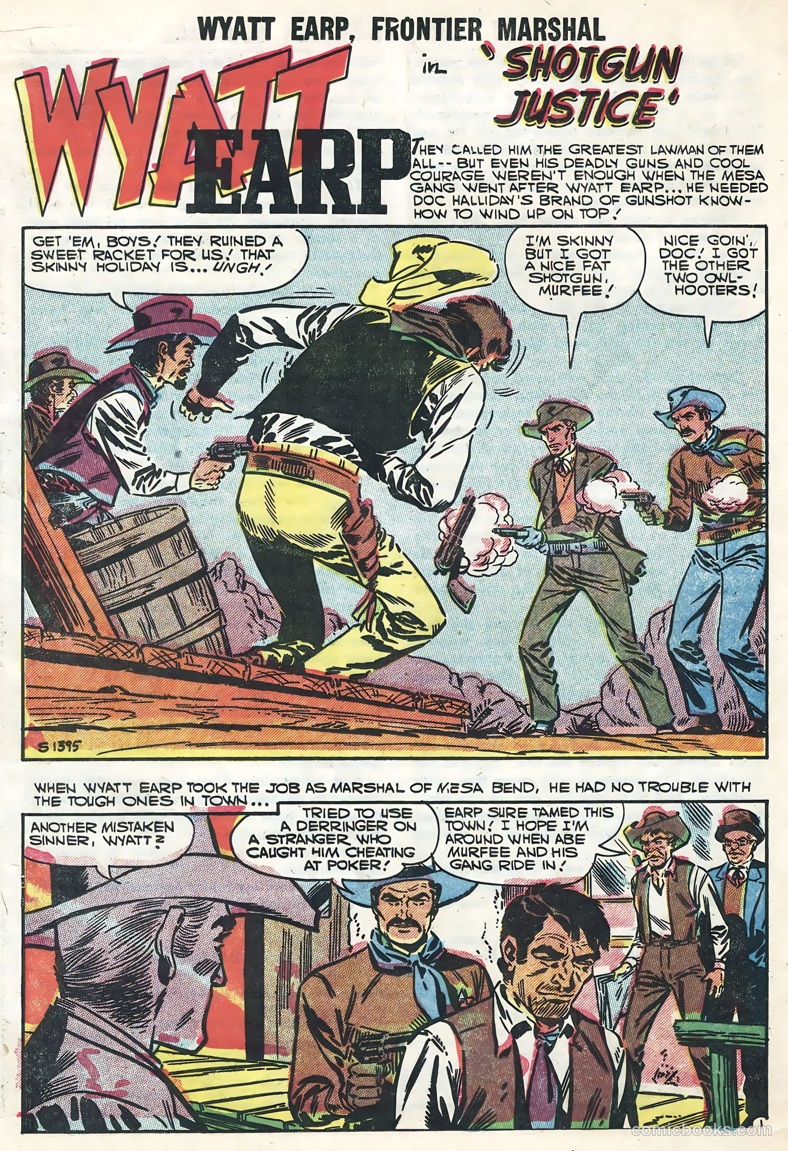 Wyatt Earp #16 (1957) — page 20 of 36