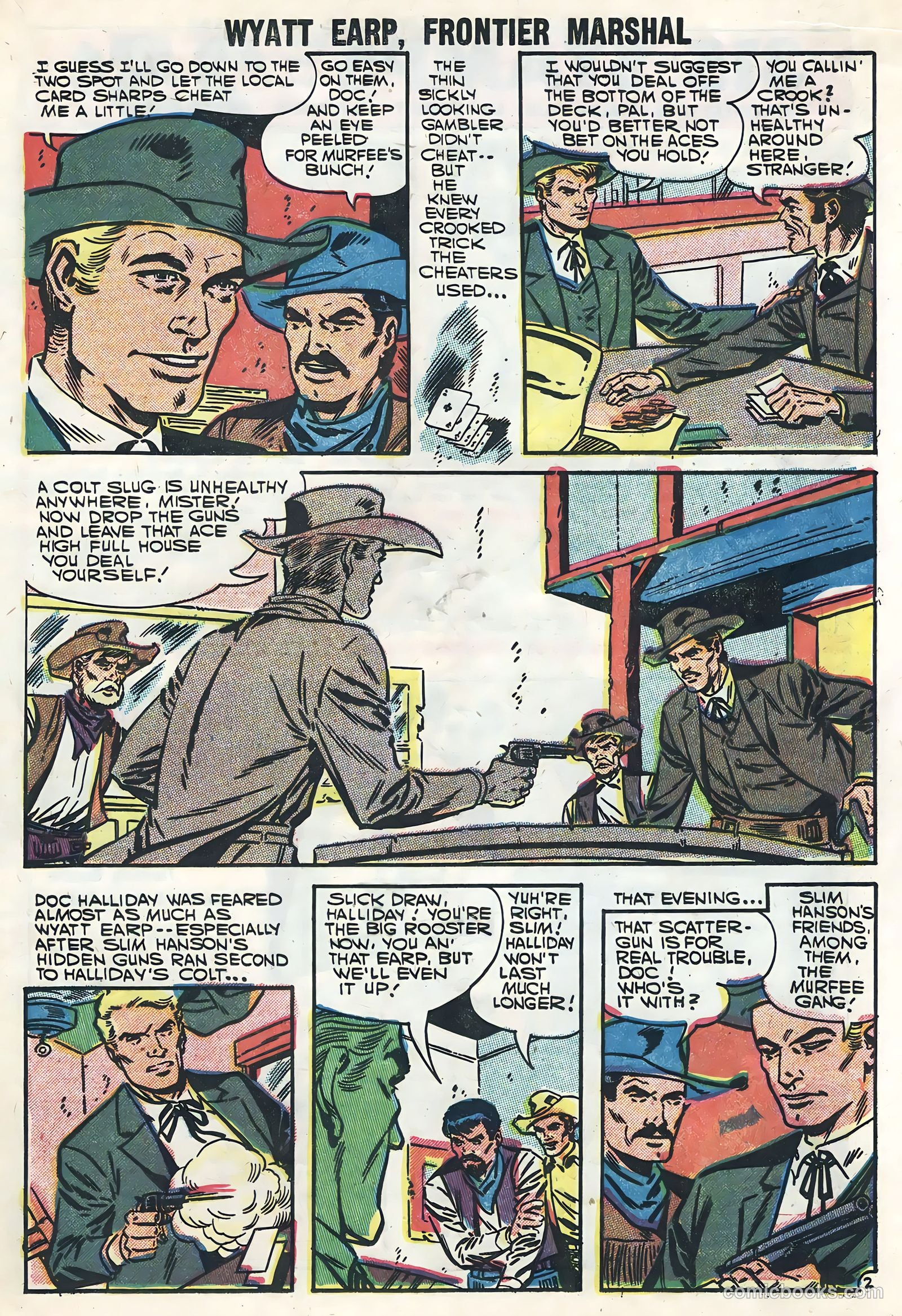 Wyatt Earp #16 (1957) — page 21 of 36