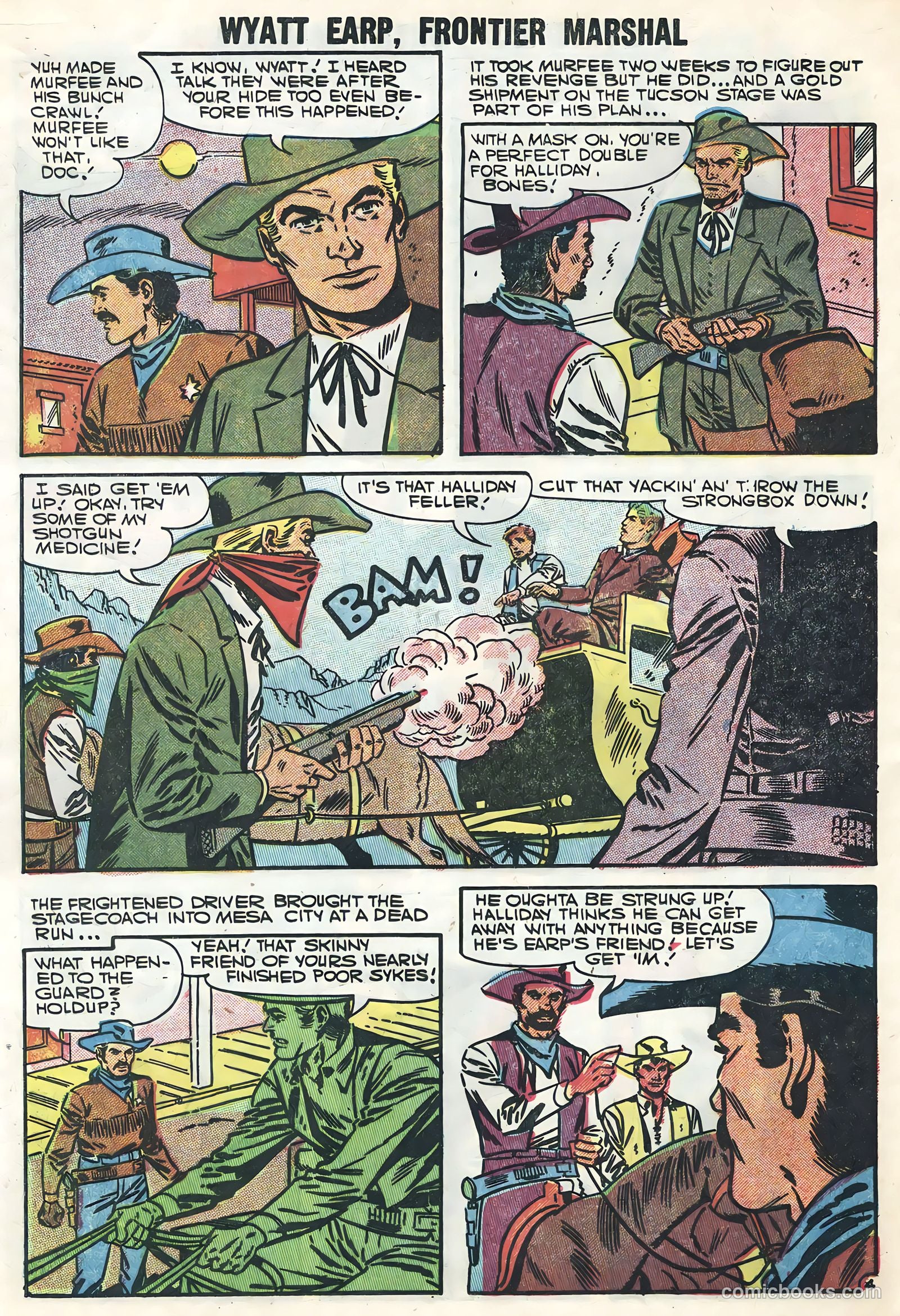 Wyatt Earp #16 (1957) — page 24 of 36