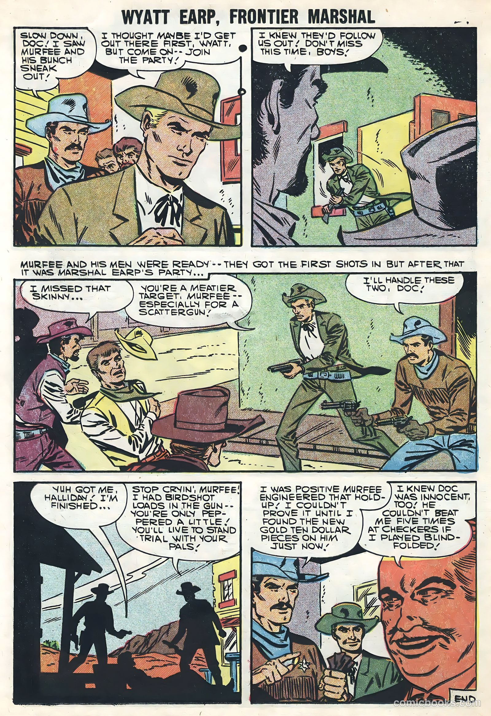Wyatt Earp #16 (1957) — page 26 of 36