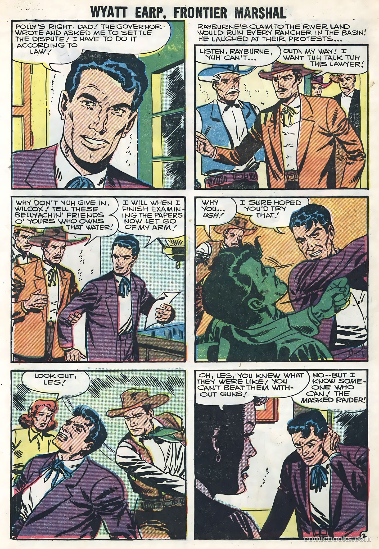 Wyatt Earp #16 (1957) — page 28 of 36