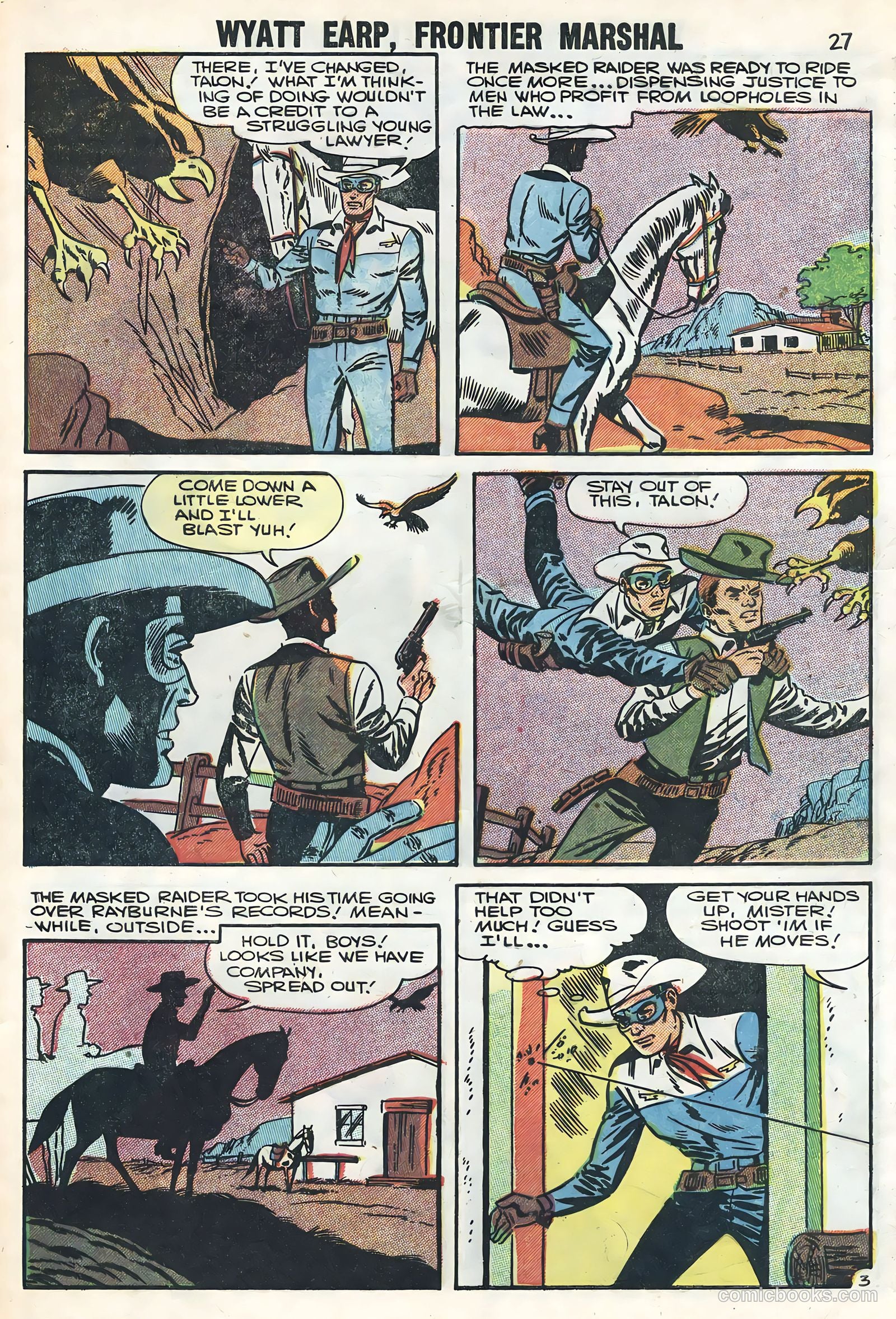 Wyatt Earp #16 (1957) — page 29 of 36