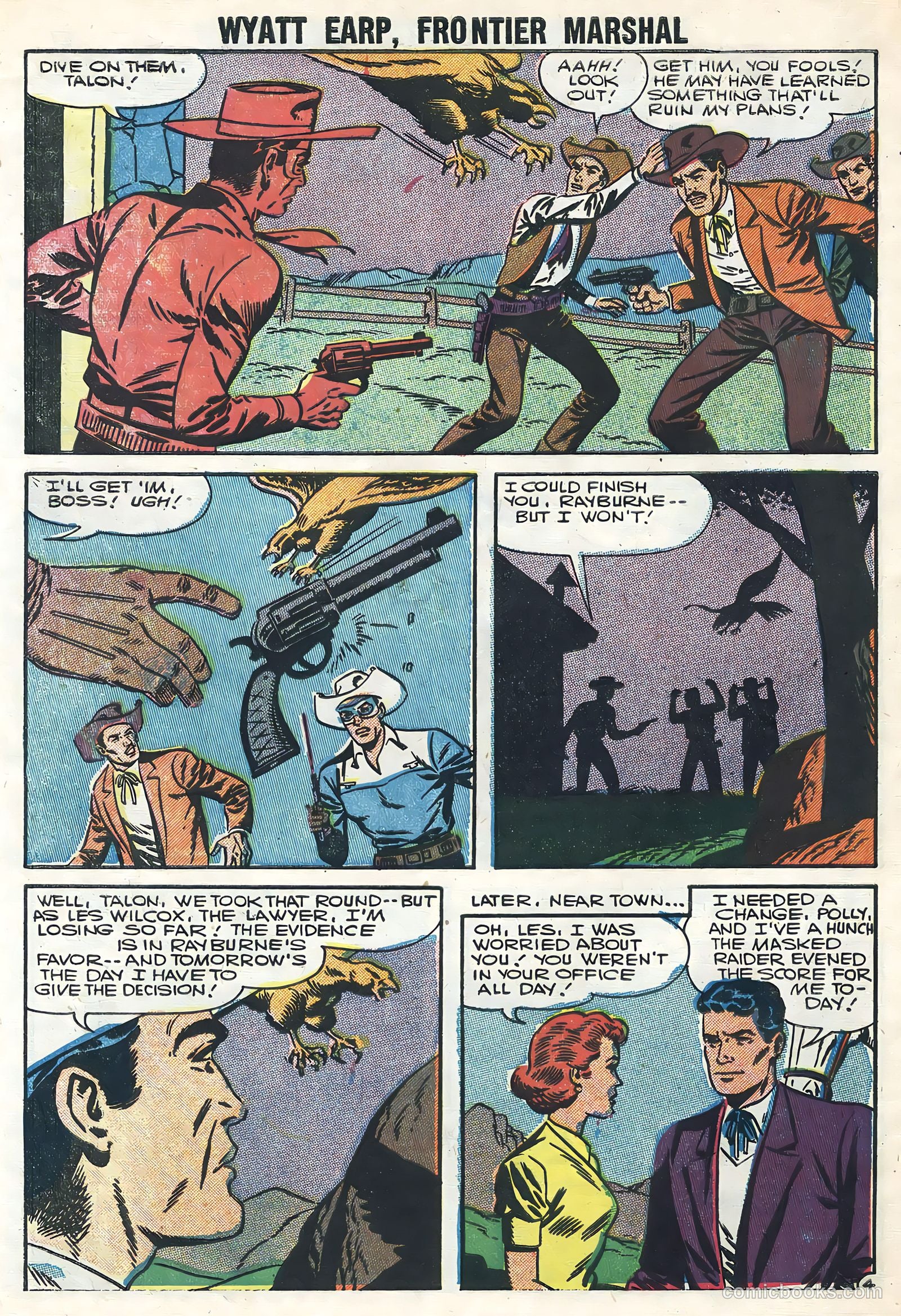 Wyatt Earp #16 (1957) — page 30 of 36