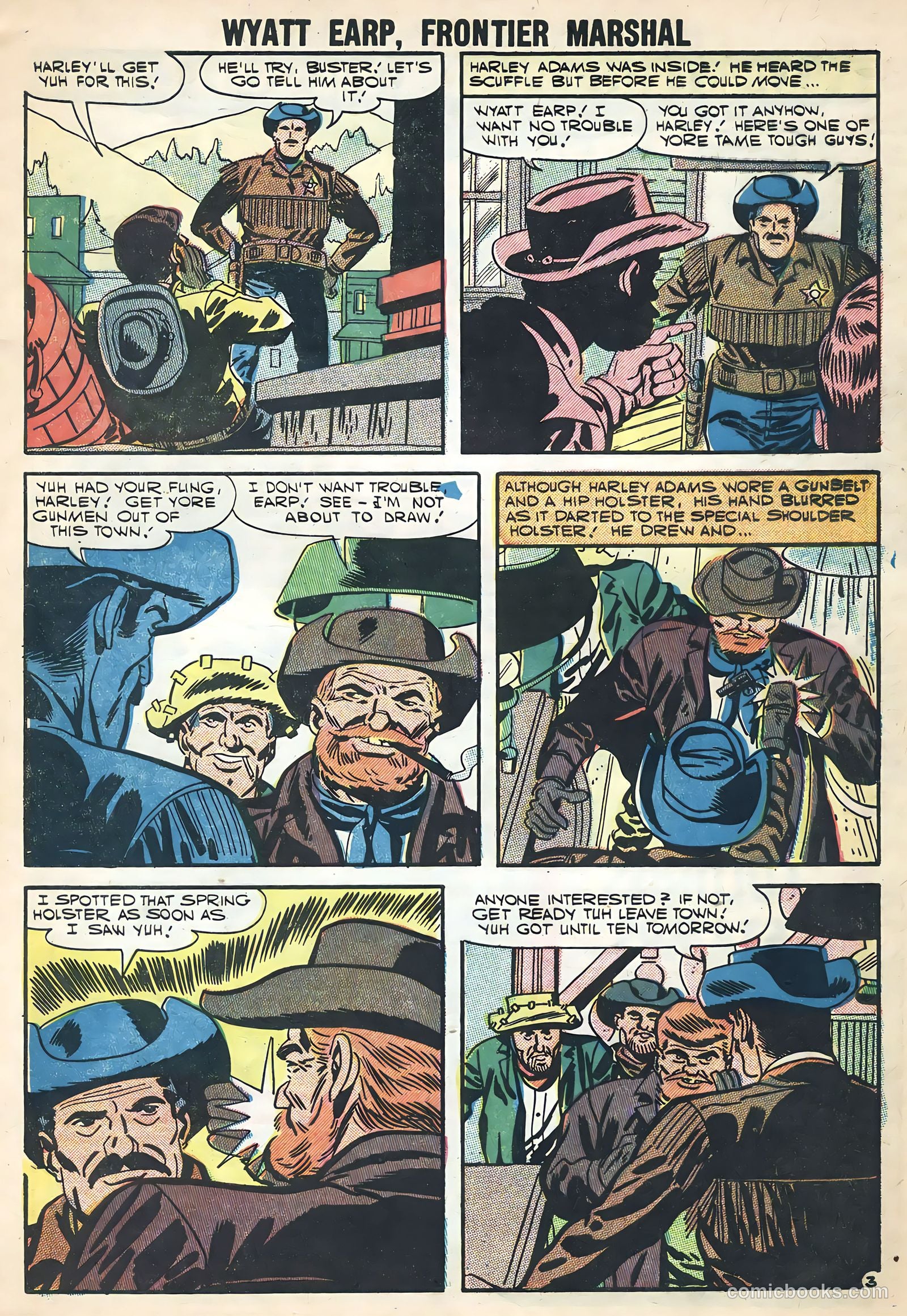 Wyatt Earp #17 (1957) — page 5 of 36