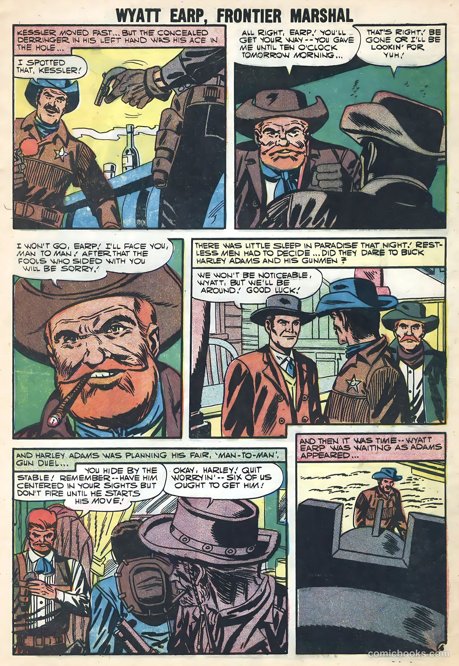 Wyatt Earp #17 (1957) — page 9 of 36