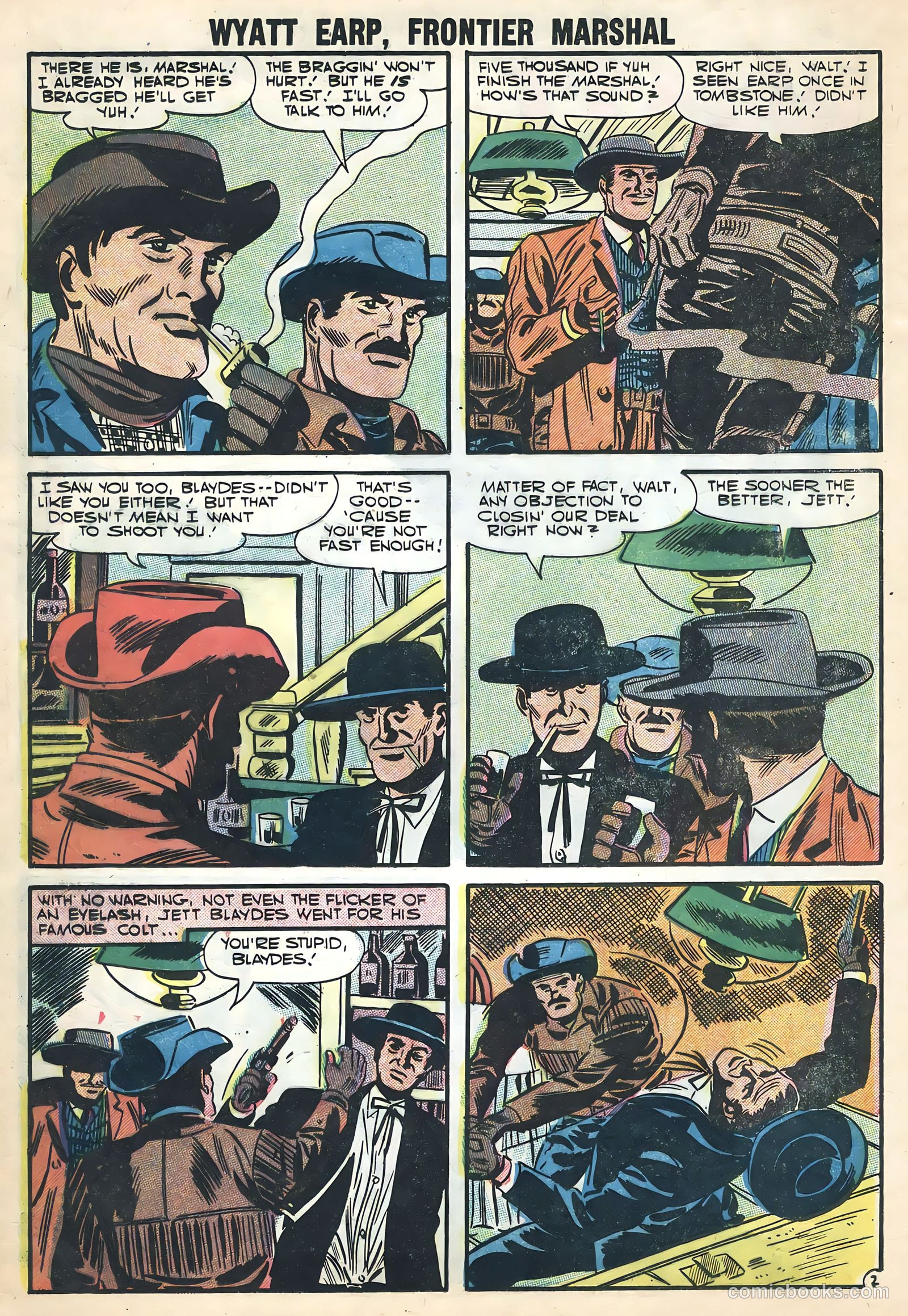 Wyatt Earp #17 (1957) — page 12 of 36
