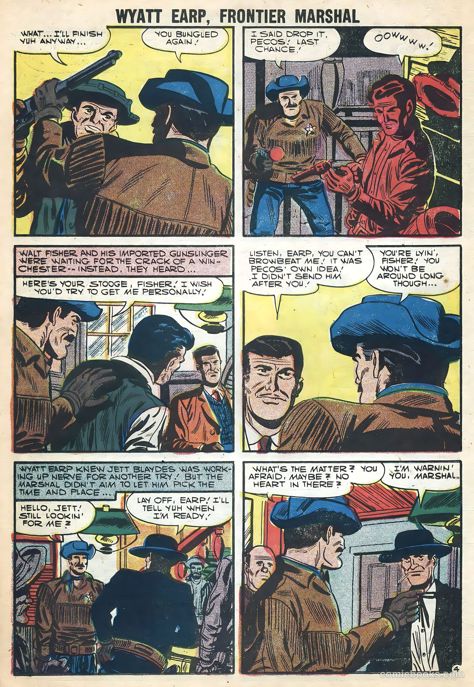 Wyatt Earp #17 (1957) — page 14 of 36