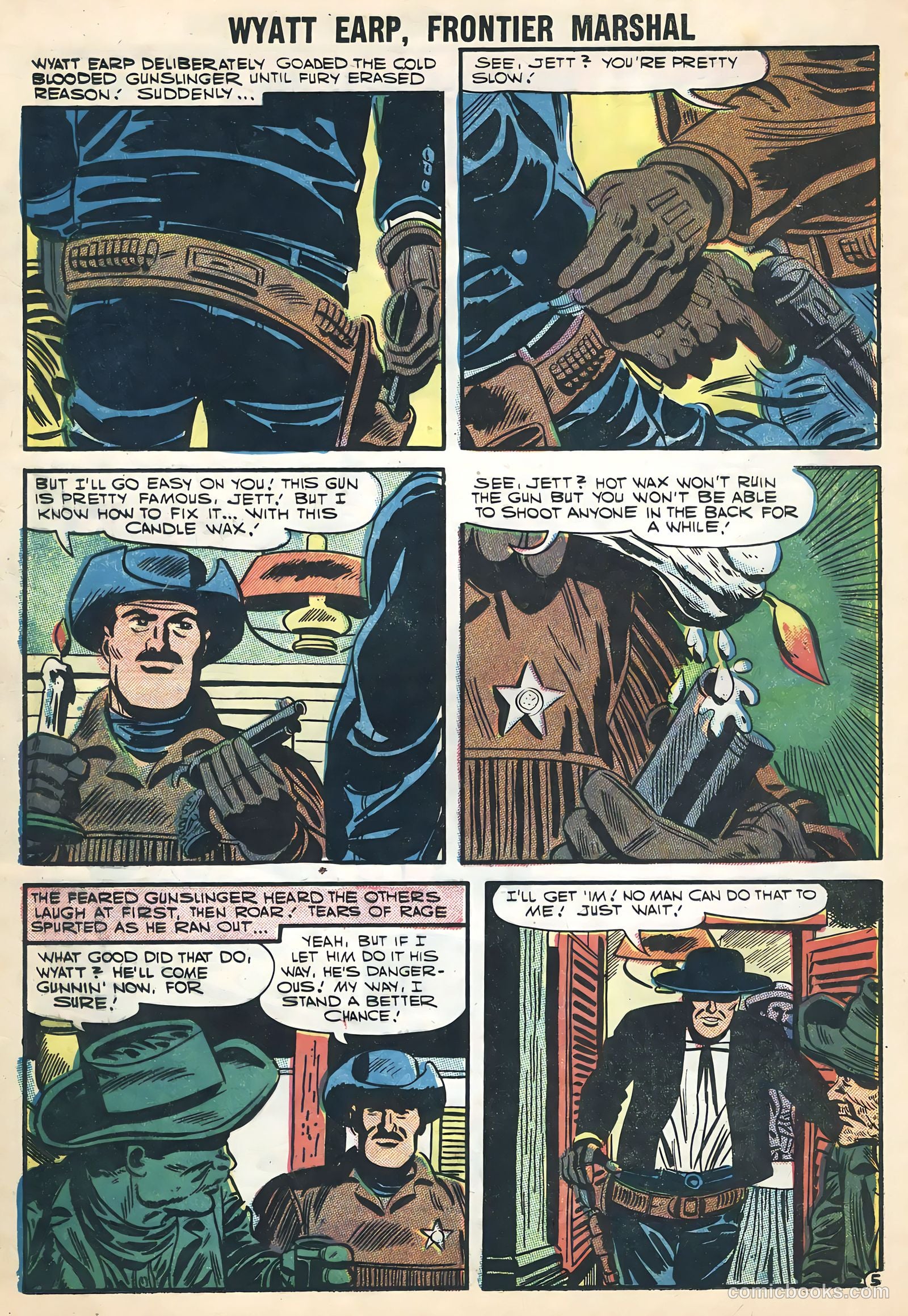 Wyatt Earp #17 (1957) — page 16 of 36