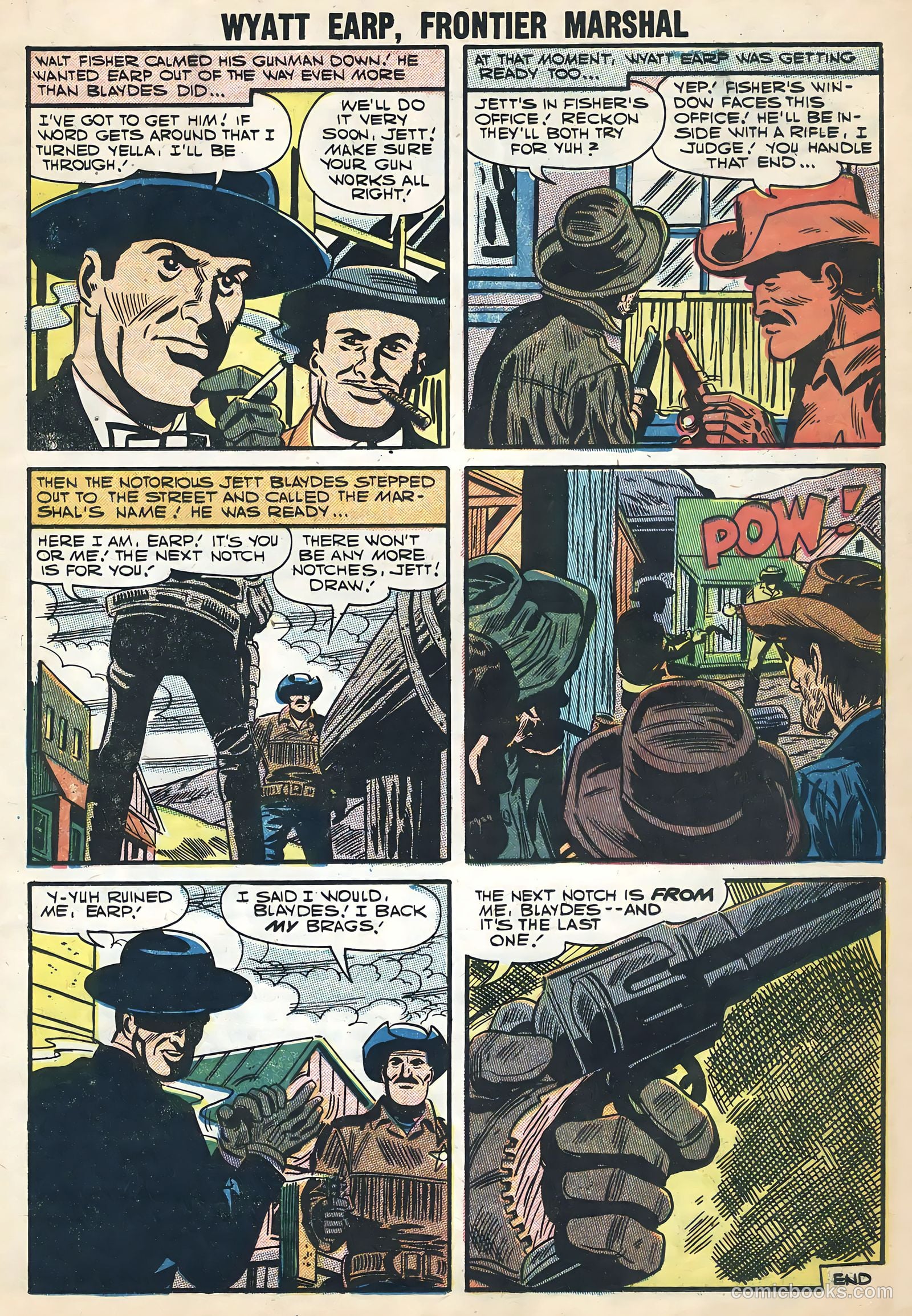 Wyatt Earp #17 (1957) — page 17 of 36