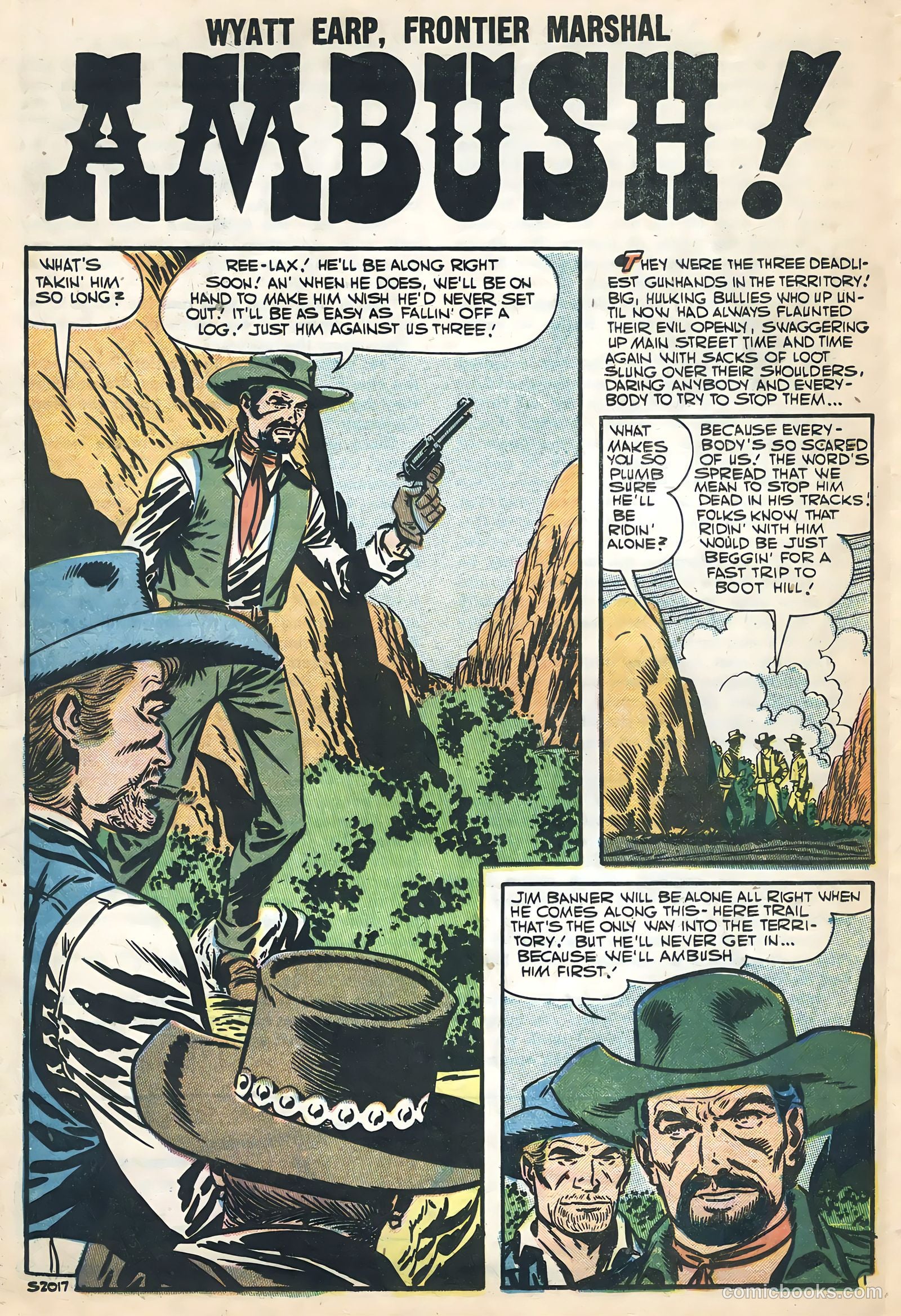 Wyatt Earp #17 (1957) — page 20 of 36