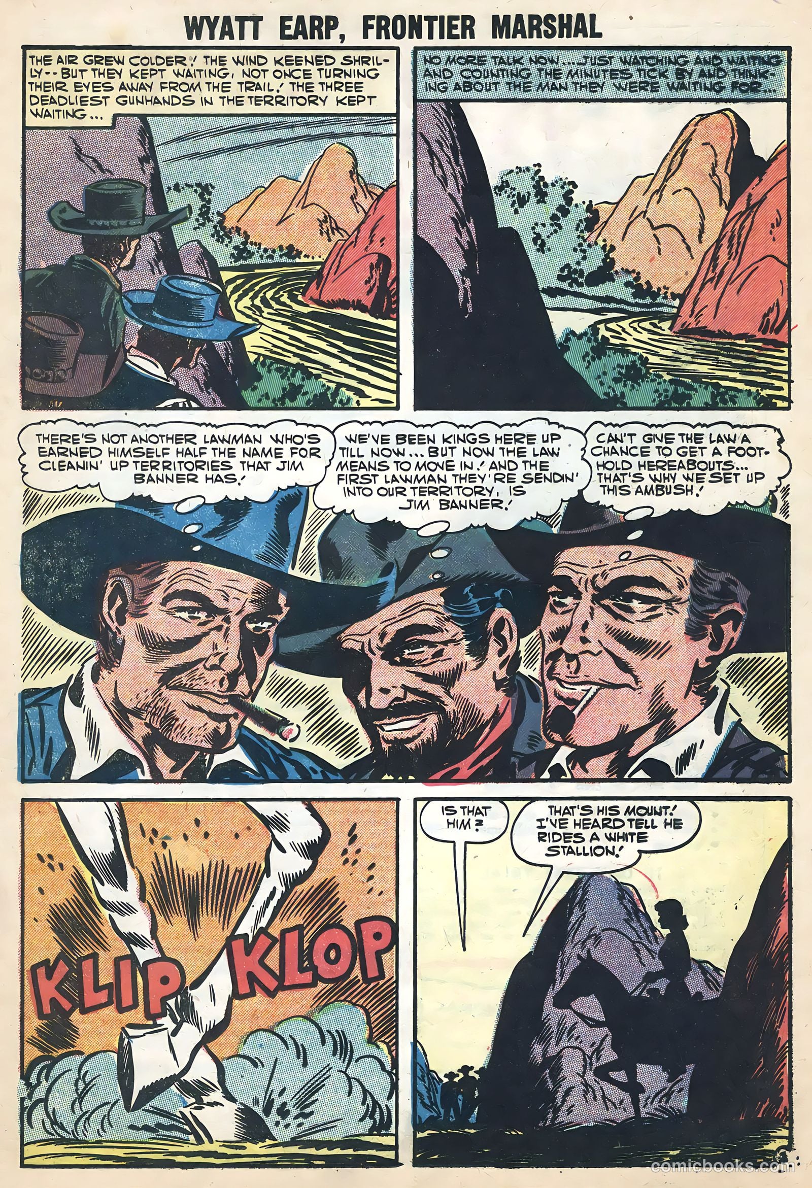 Wyatt Earp #17 (1957) — page 21 of 36