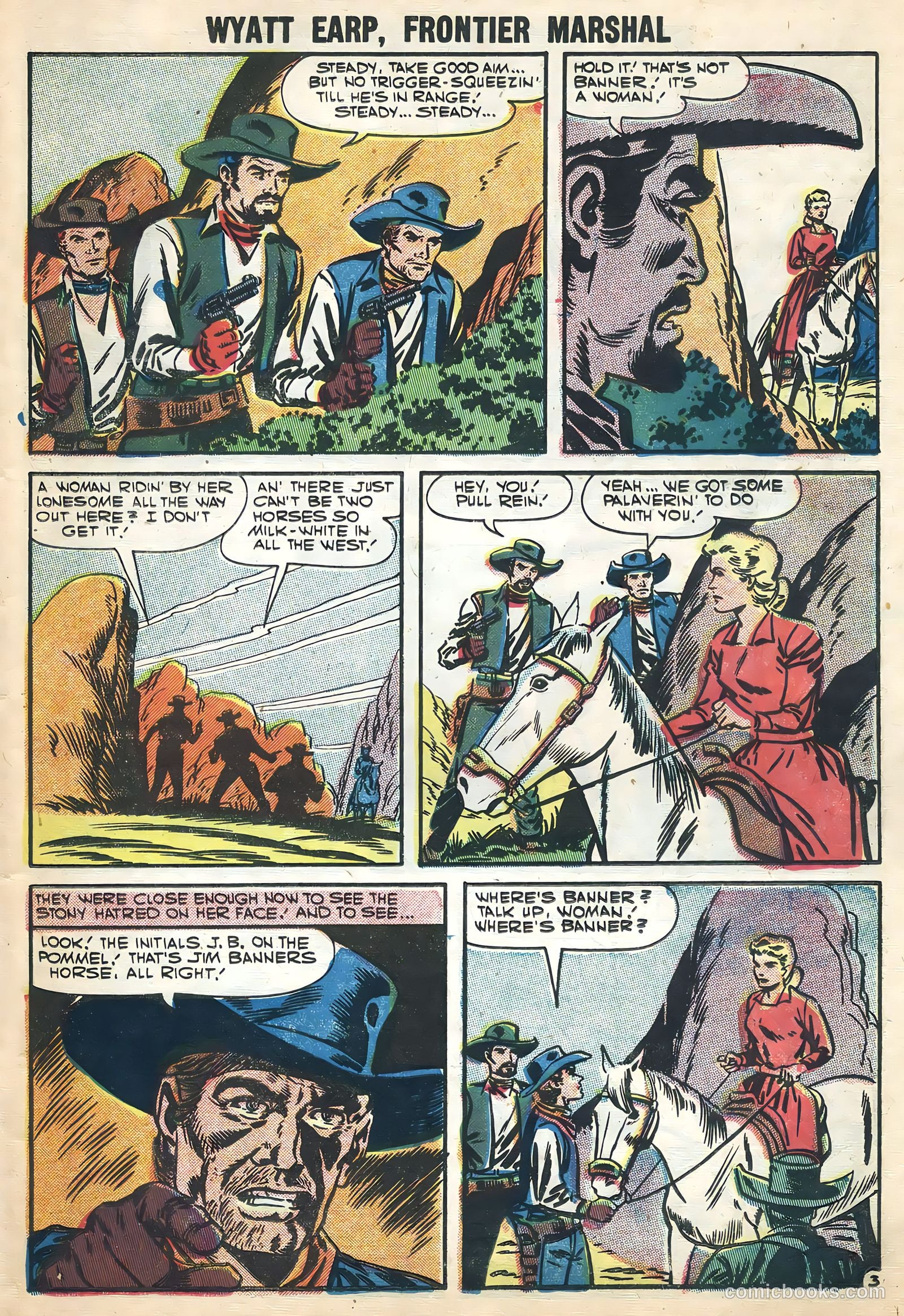 Wyatt Earp #17 (1957) — page 23 of 36