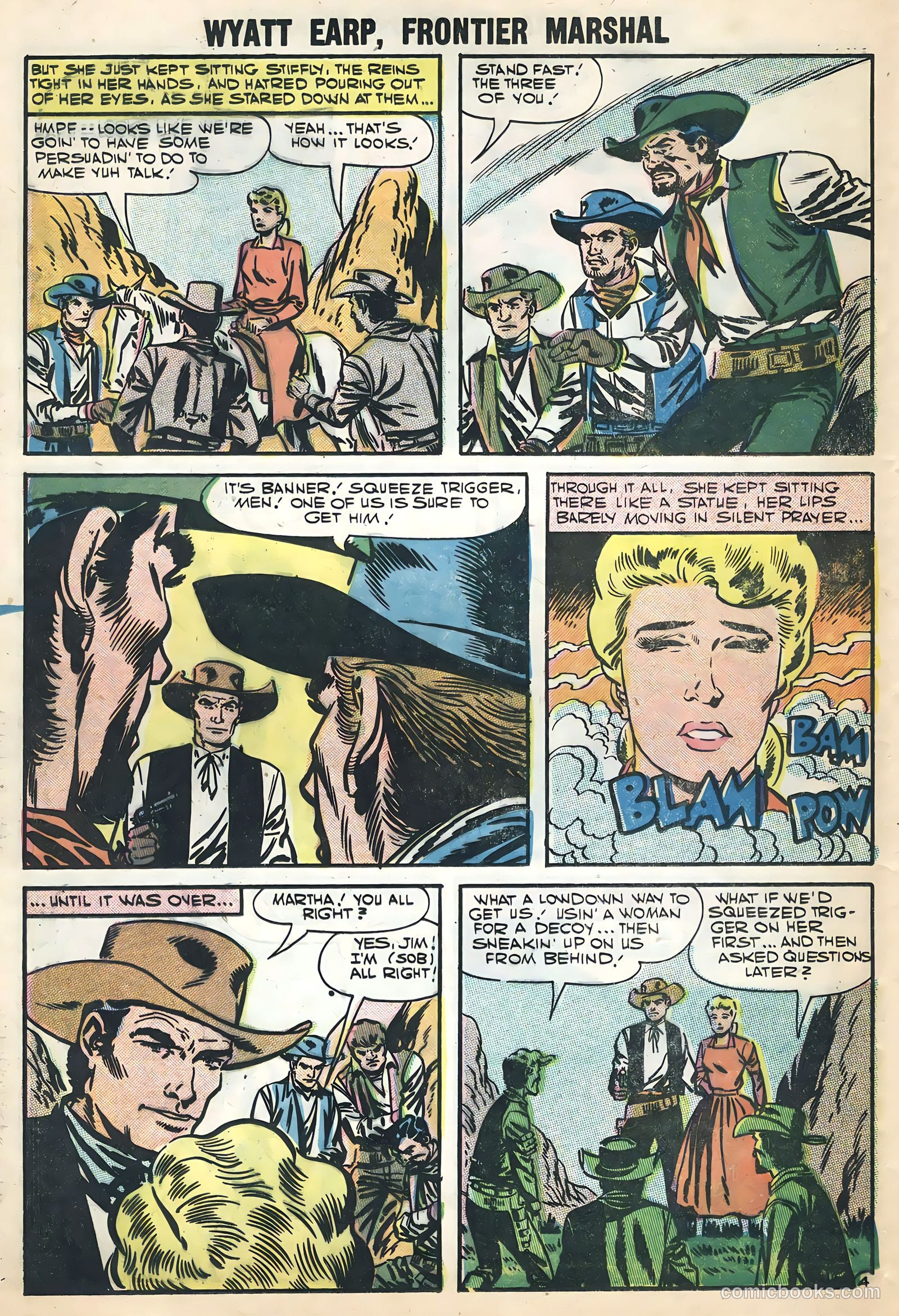 Wyatt Earp #17 (1957) — page 24 of 36