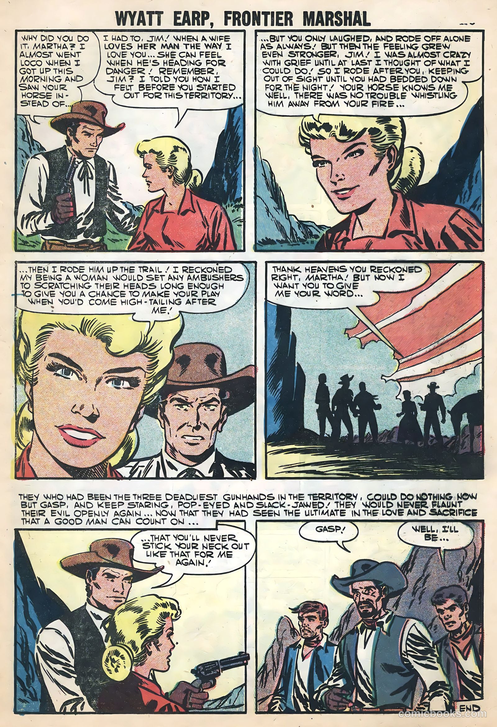 Wyatt Earp #17 (1957) — page 25 of 36