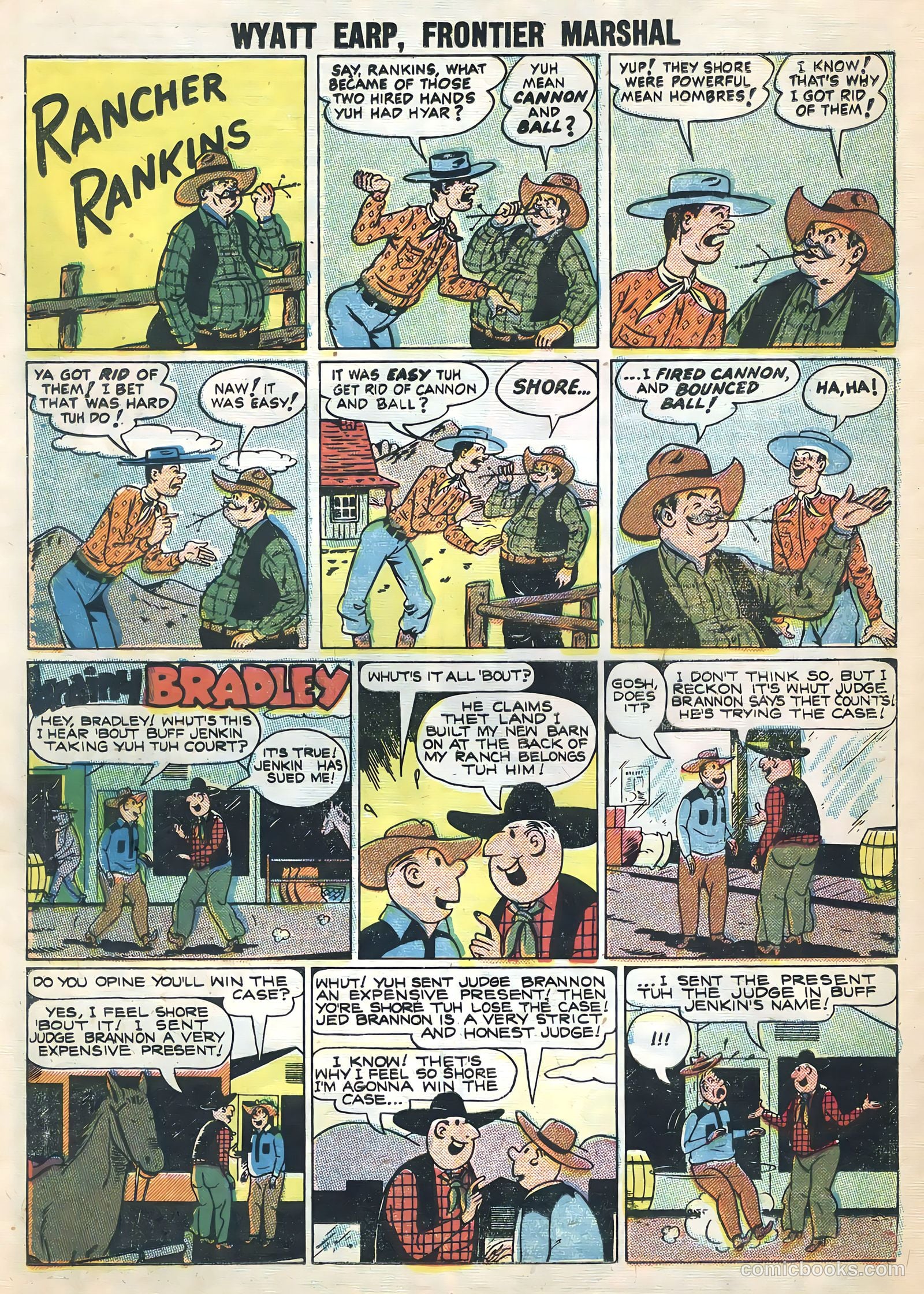 Wyatt Earp #17 (1957) — page 26 of 36