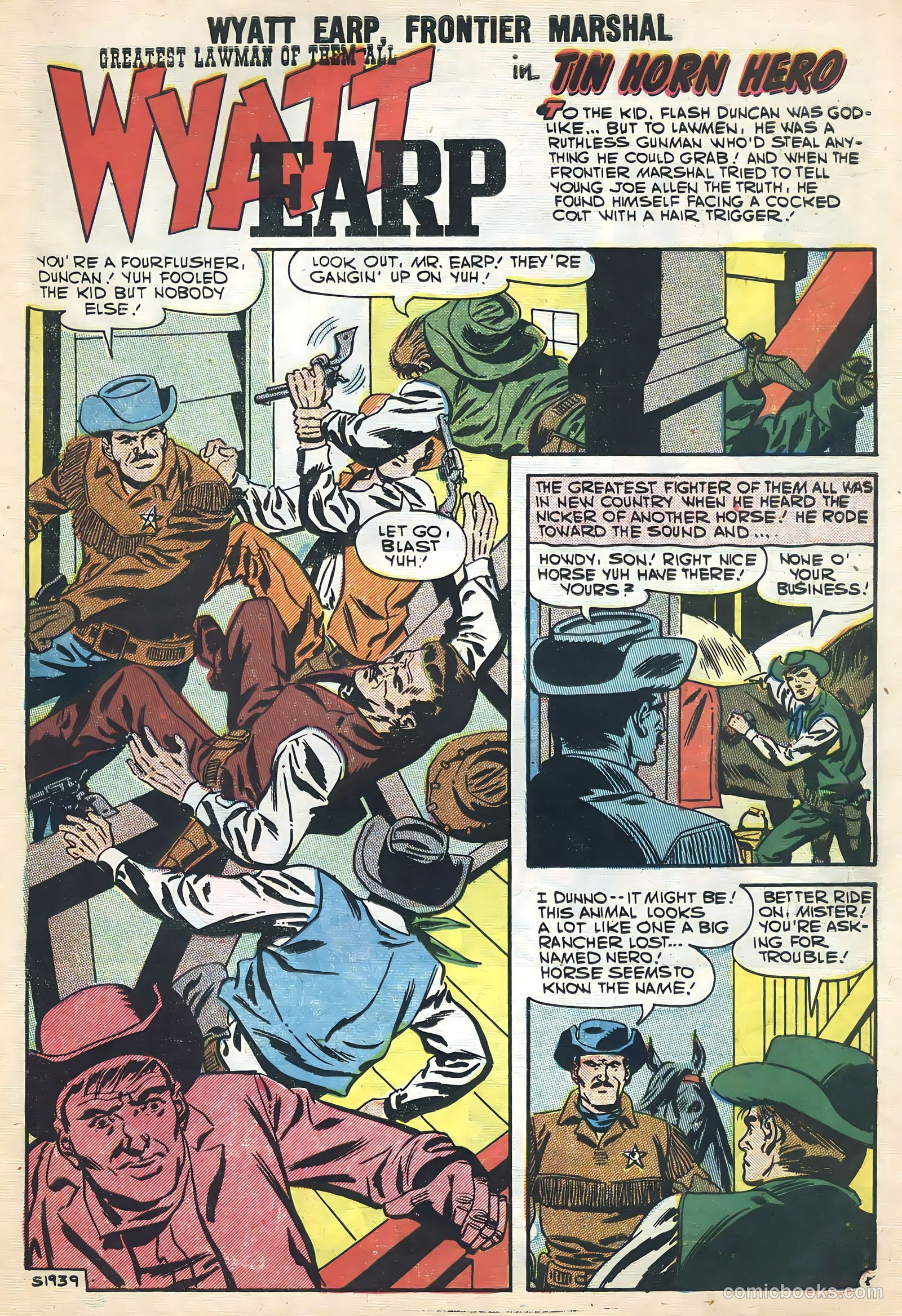 Wyatt Earp #17 (1957) — page 27 of 36