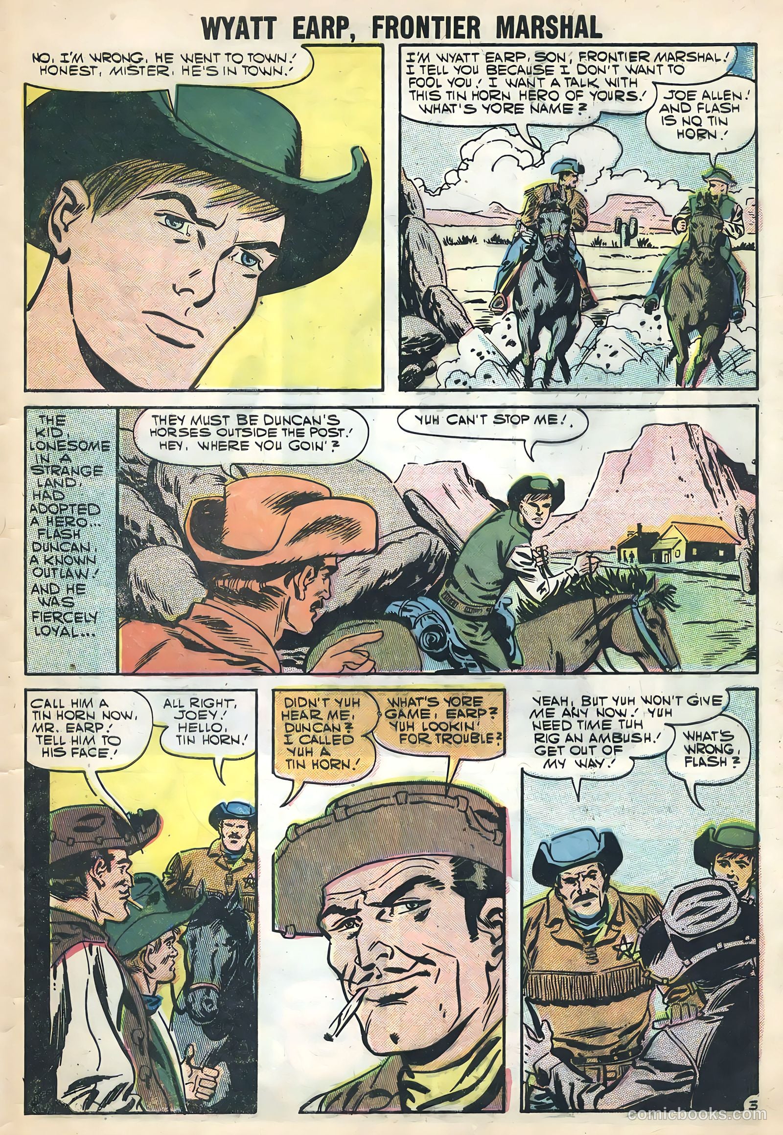 Wyatt Earp #17 (1957) — page 29 of 36