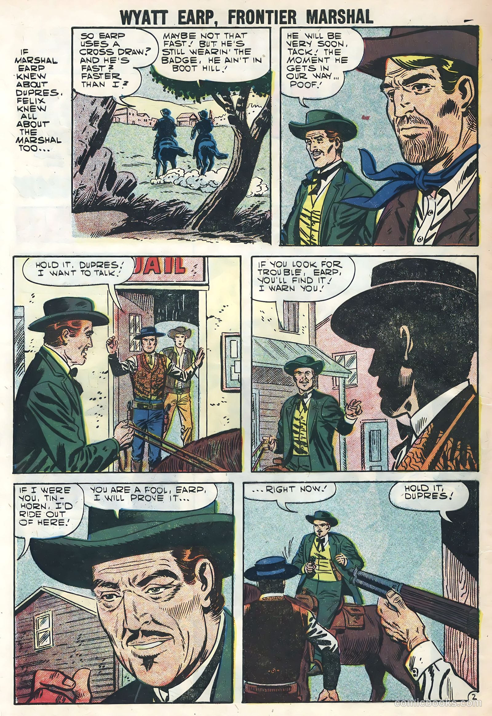 Wyatt Earp #18 (1957) — page 4 of 36