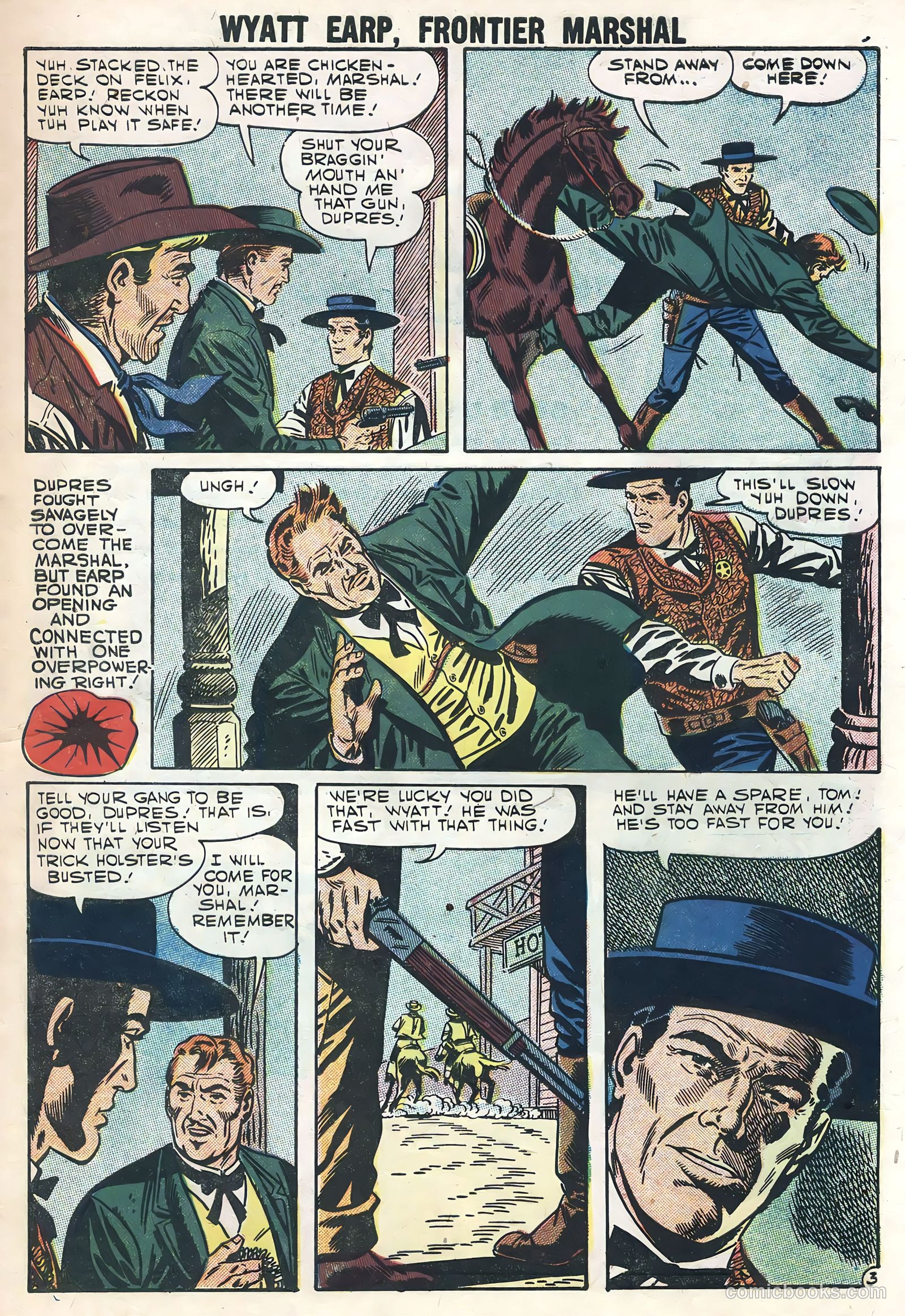 Wyatt Earp #18 (1957) — page 5 of 36