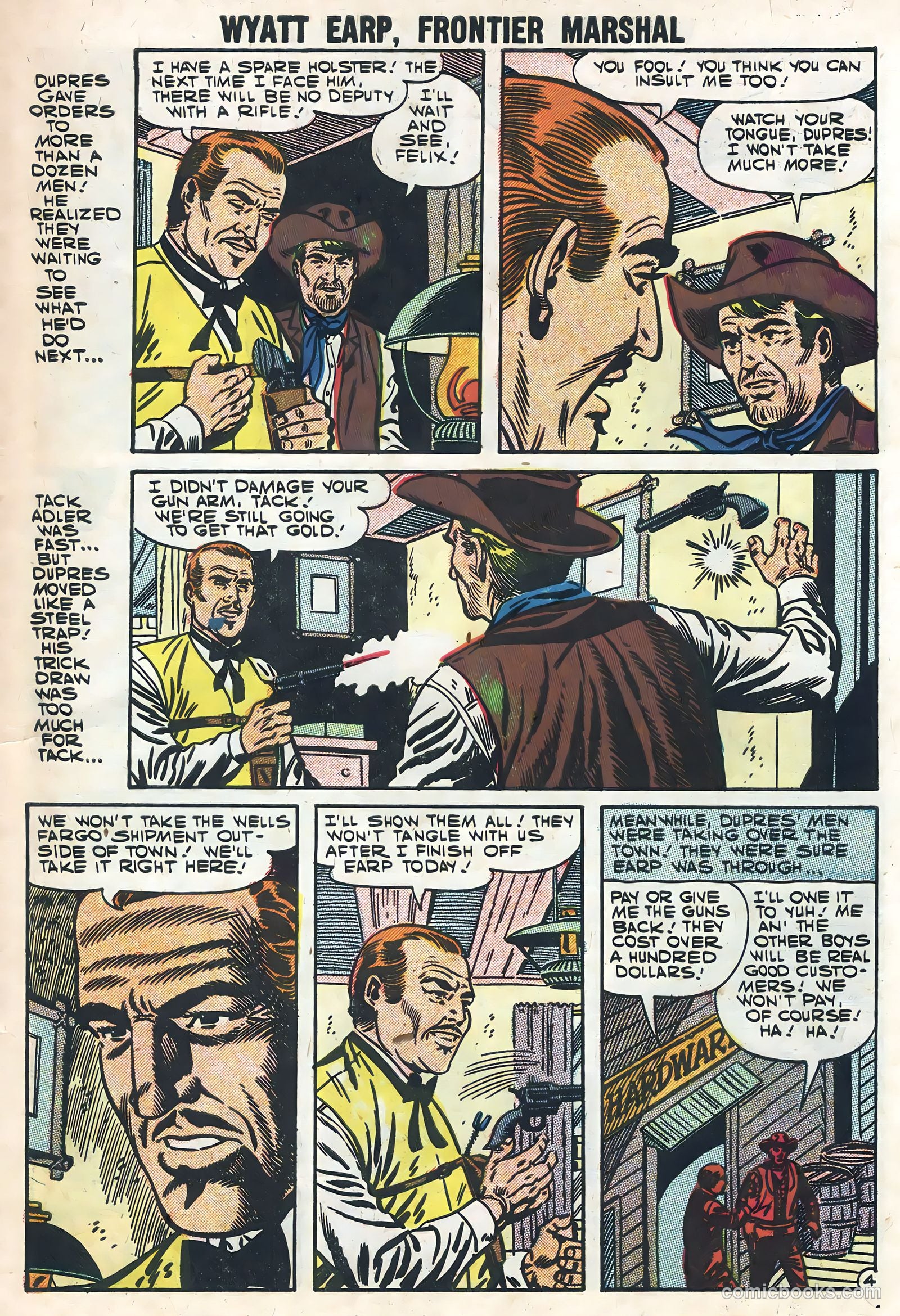 Wyatt Earp #18 (1957) — page 7 of 36