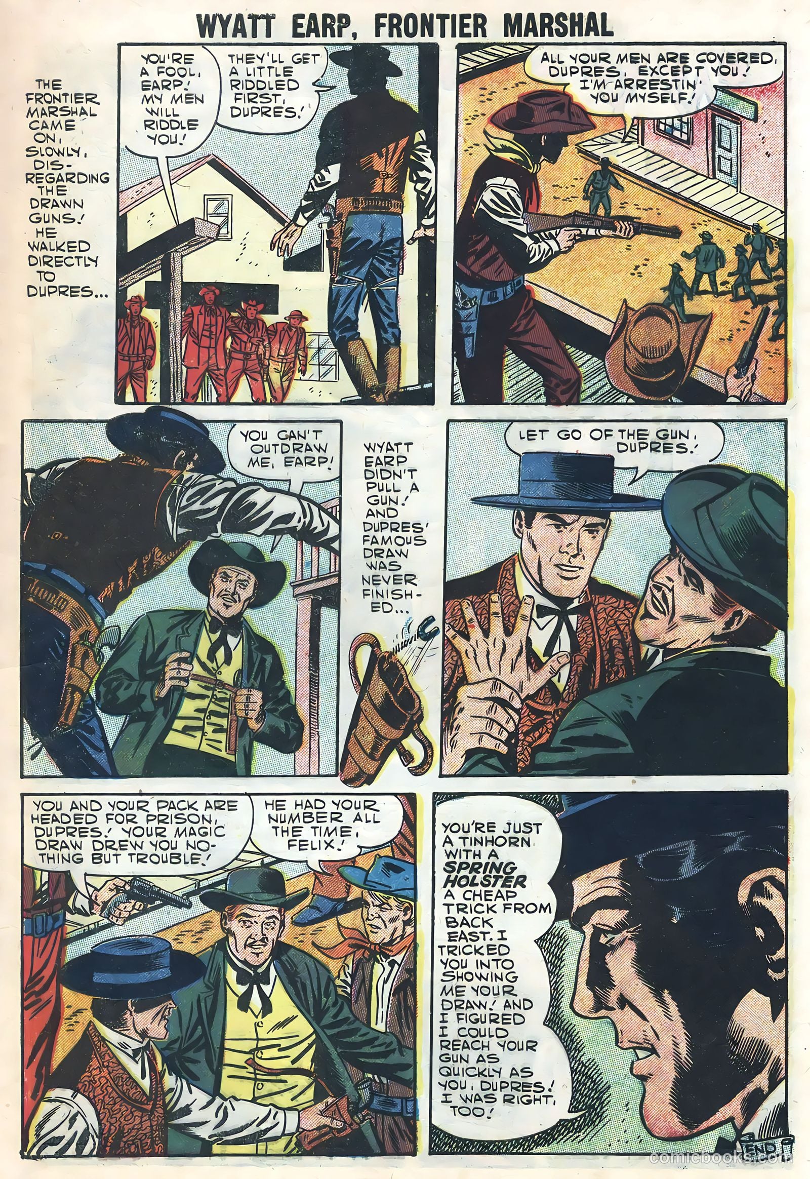 Wyatt Earp #18 (1957) — page 9 of 36