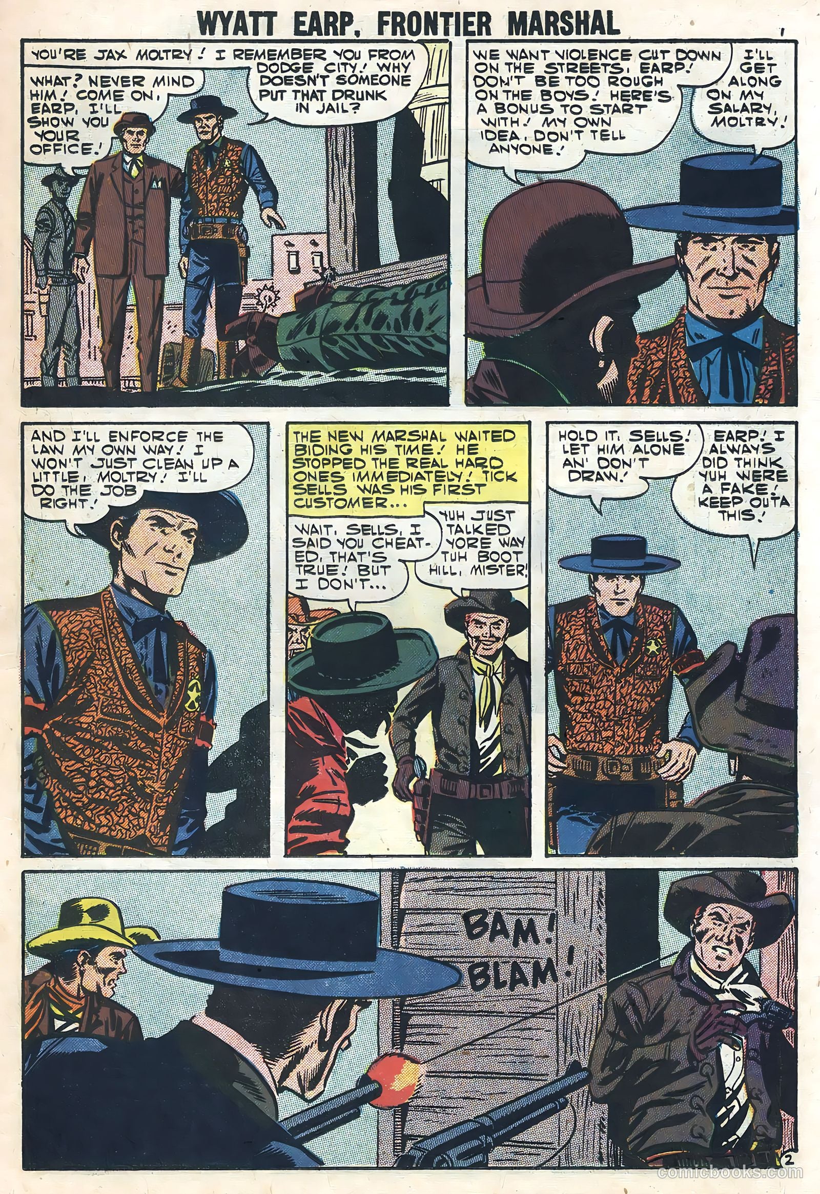 Wyatt Earp #18 (1957) — page 11 of 36