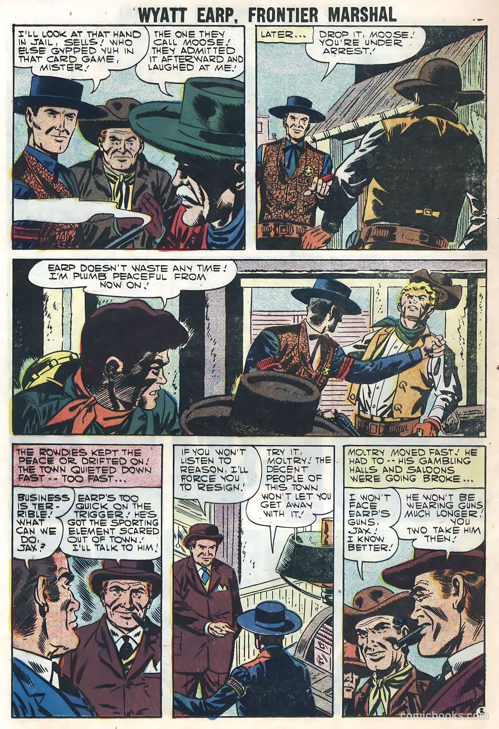 Wyatt Earp #18 (1957) — page 12 of 36