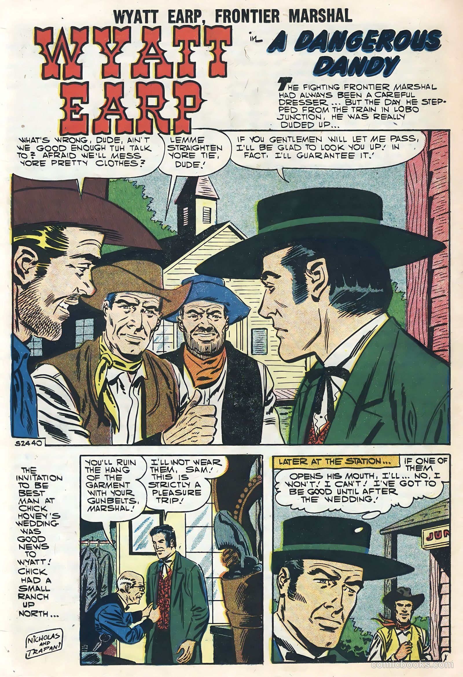 Wyatt Earp #18 (1957) — page 20 of 36