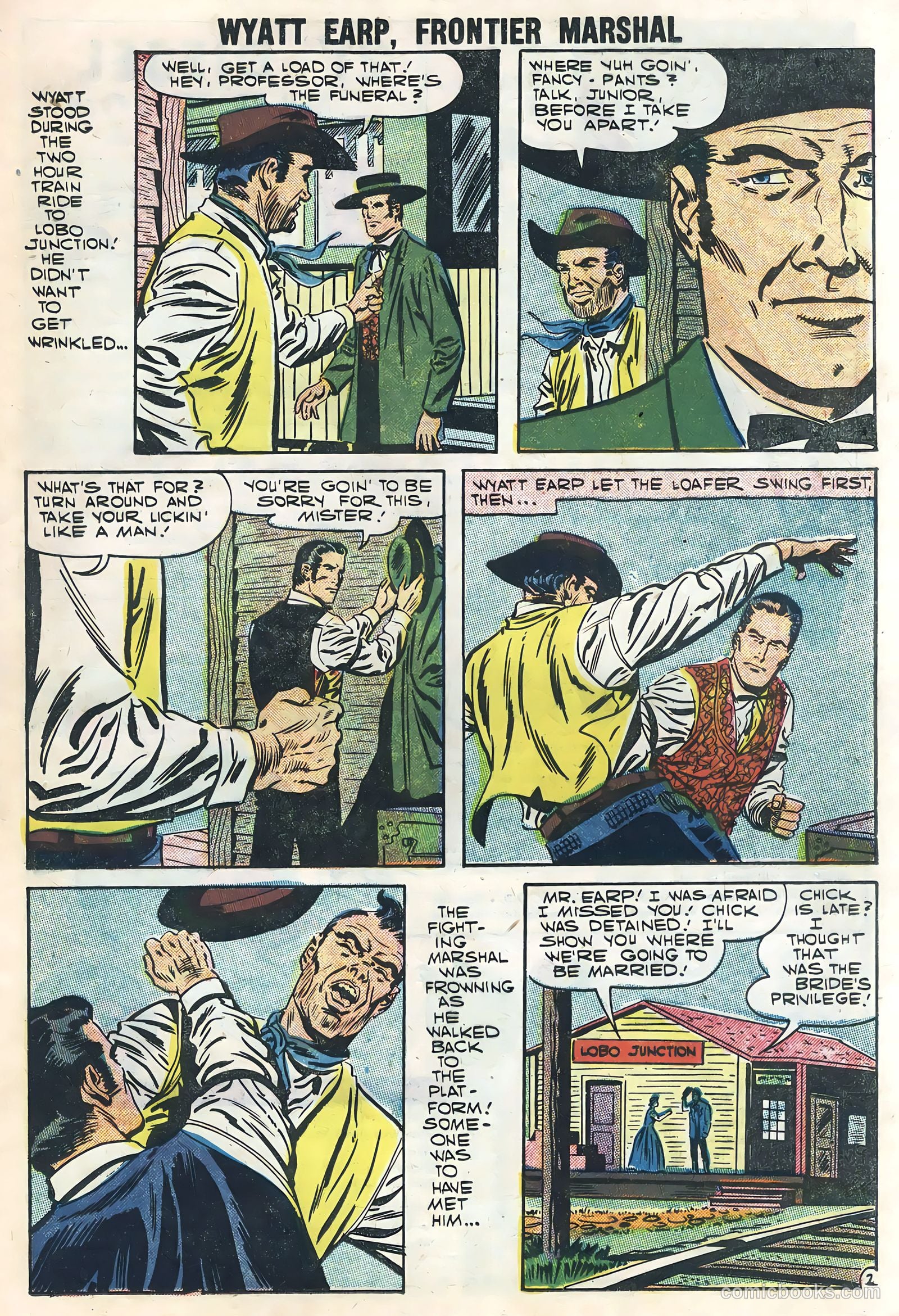 Wyatt Earp #18 (1957) — page 21 of 36