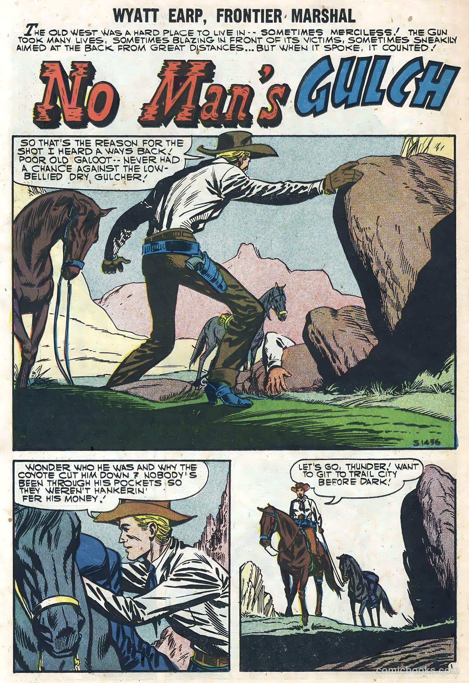 Wyatt Earp #18 (1957) — page 26 of 36