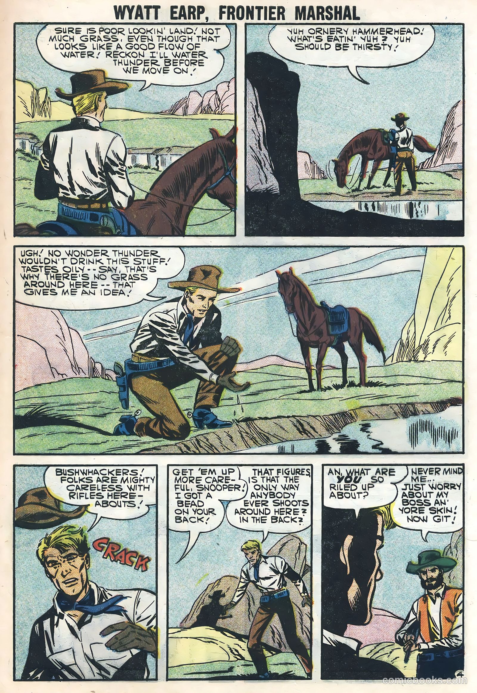 Wyatt Earp #18 (1957) — page 29 of 36