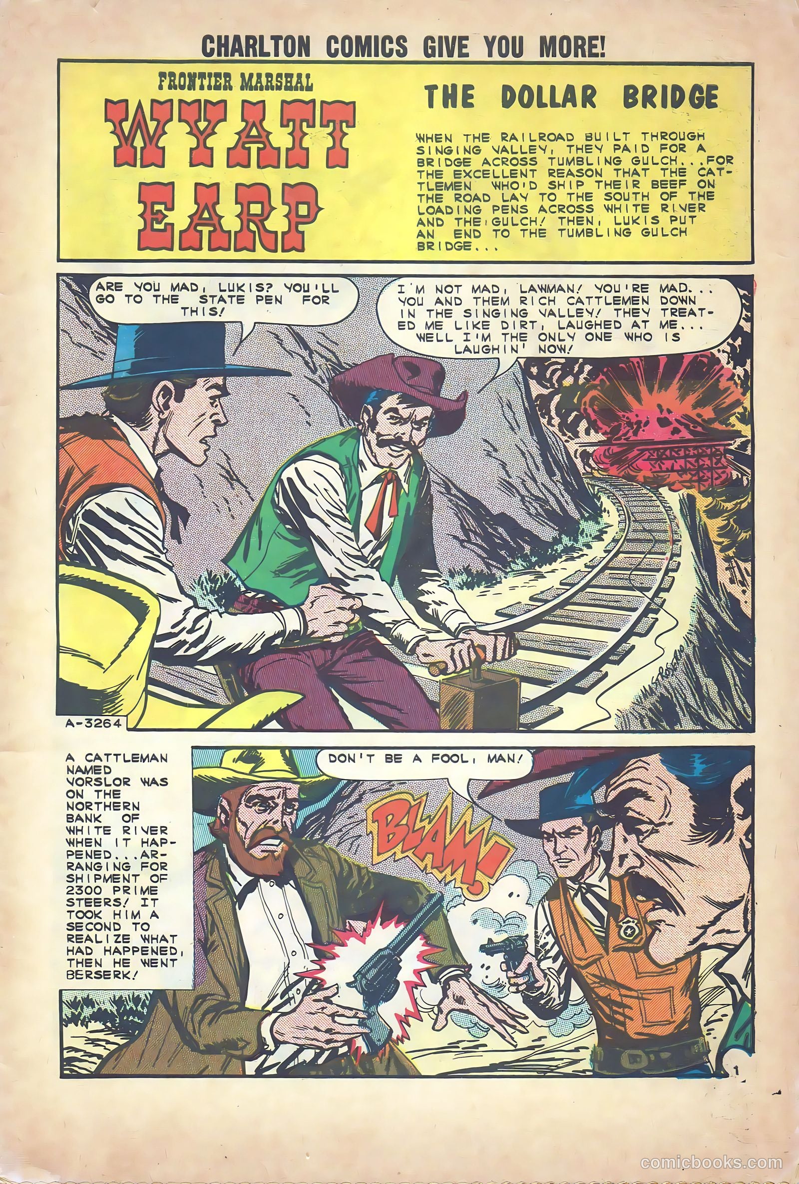 Wyatt Earp #18 (1964) — page 3 of 36