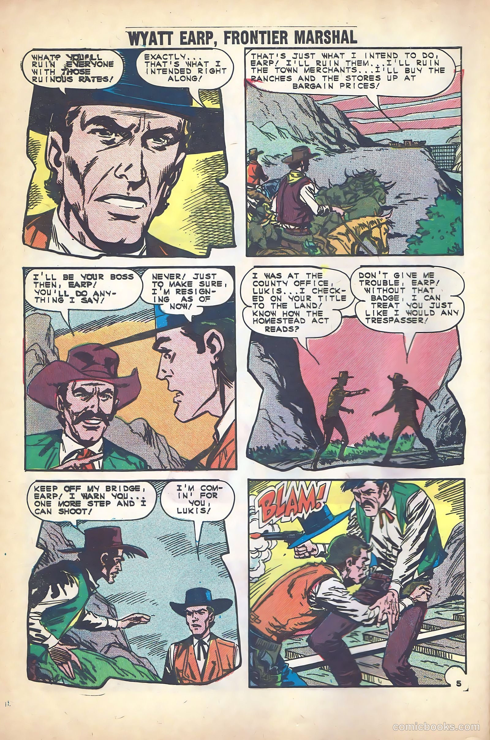 Wyatt Earp #18 (1964) — page 8 of 36